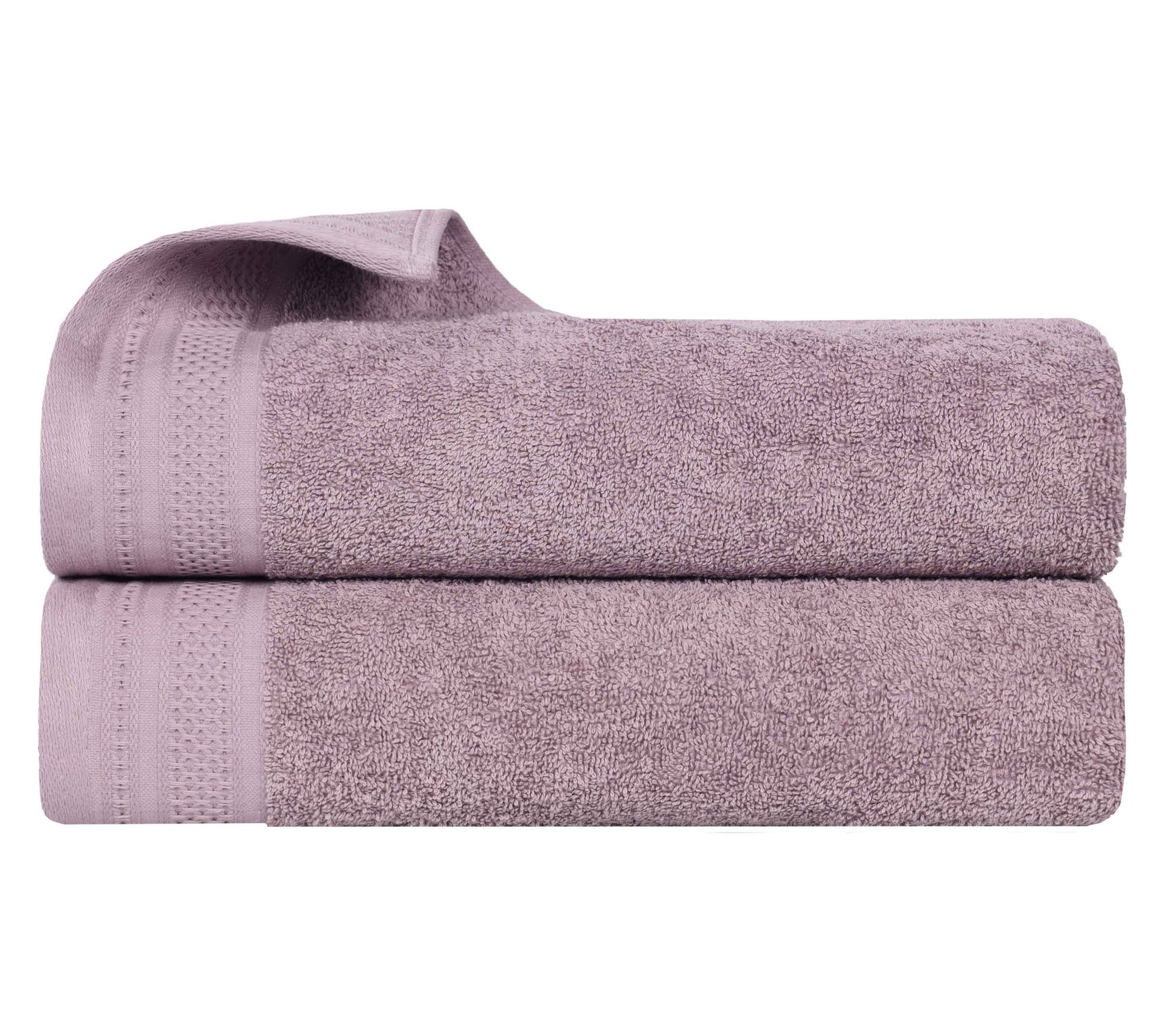 Superior Honeycomb Waffle Border Cotton Bath Sheet Set