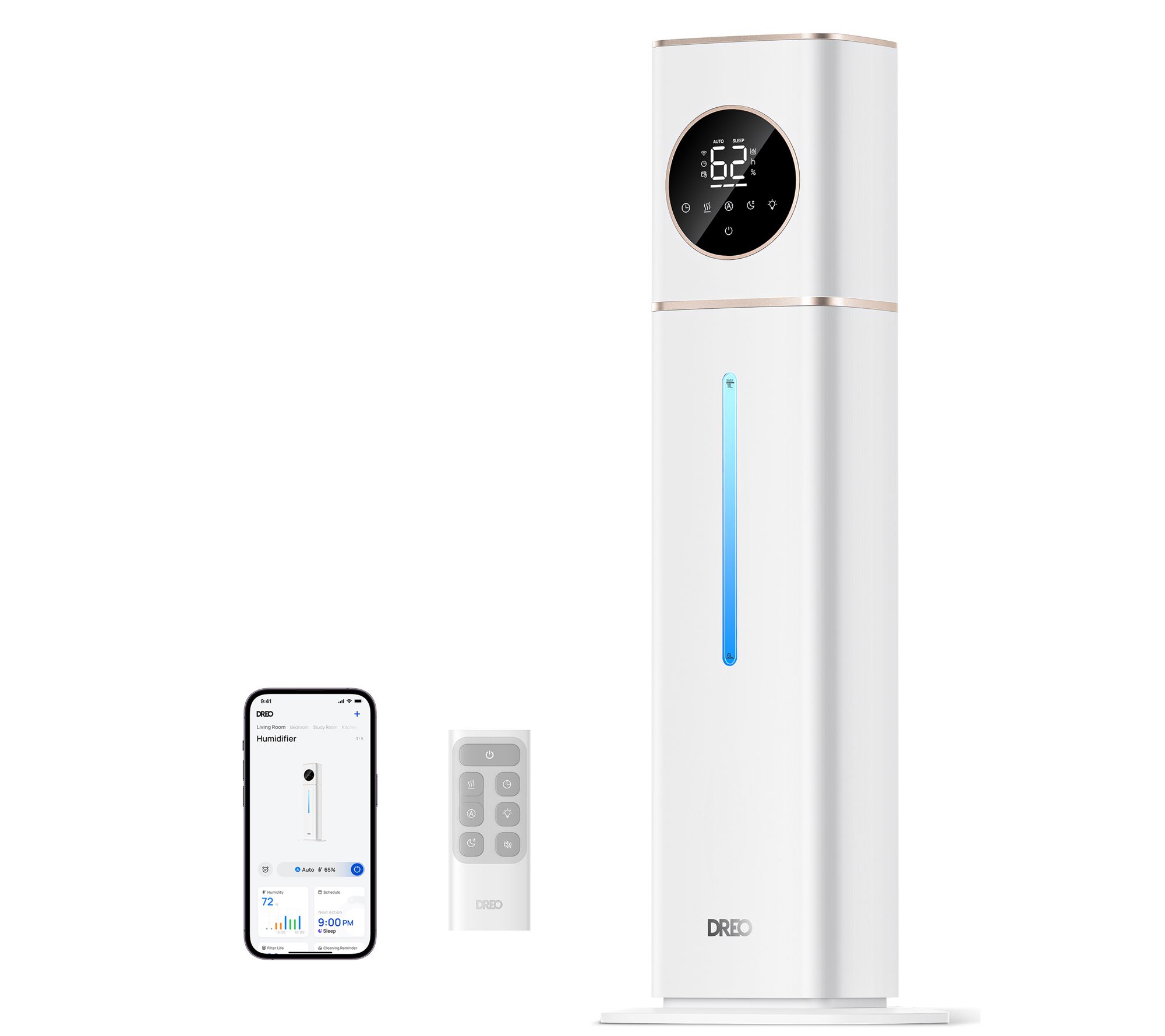 DREO 11 Liter Smart Humidifier with Cool Mist