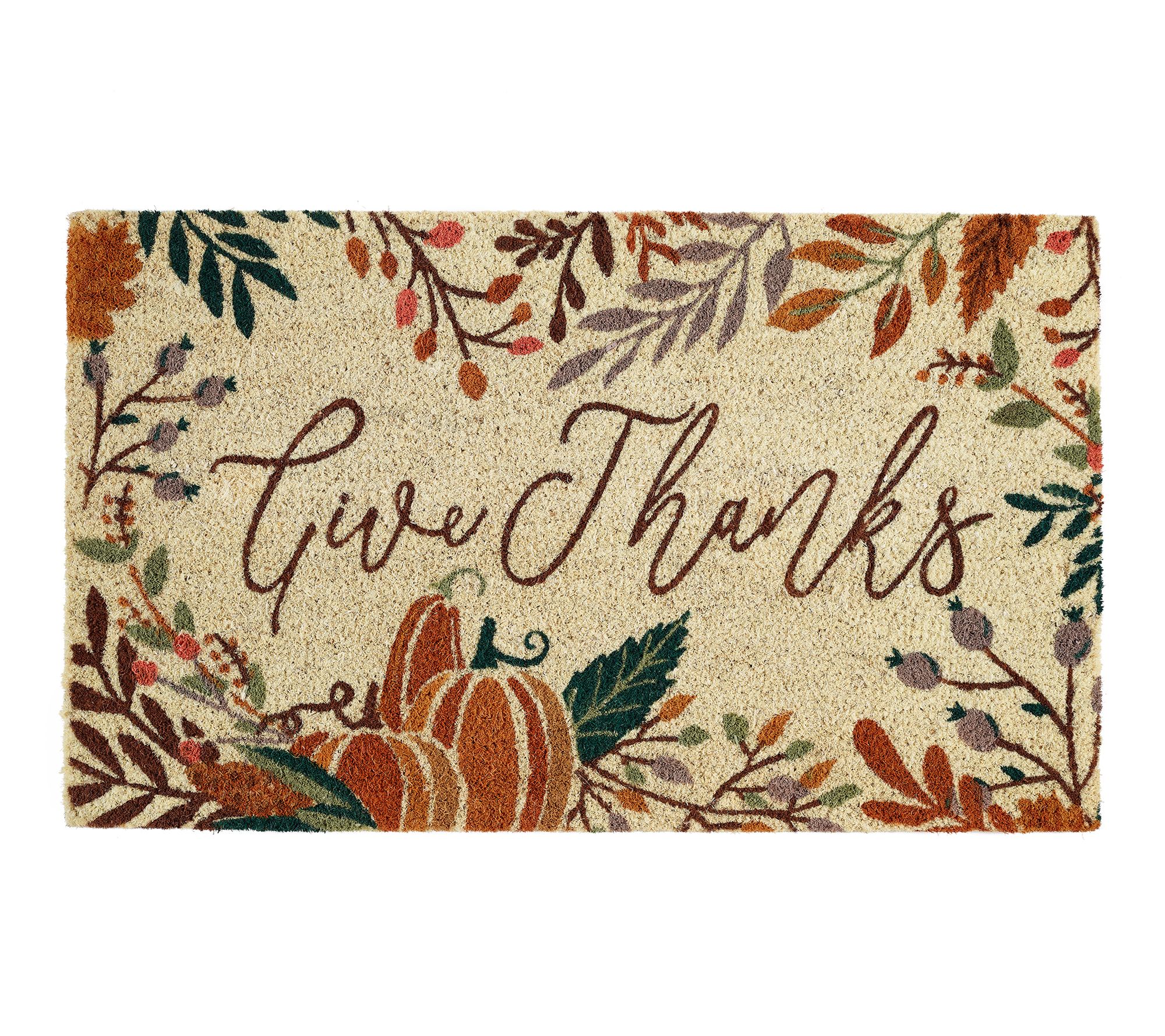 Design Imports Give Thanks Doormat