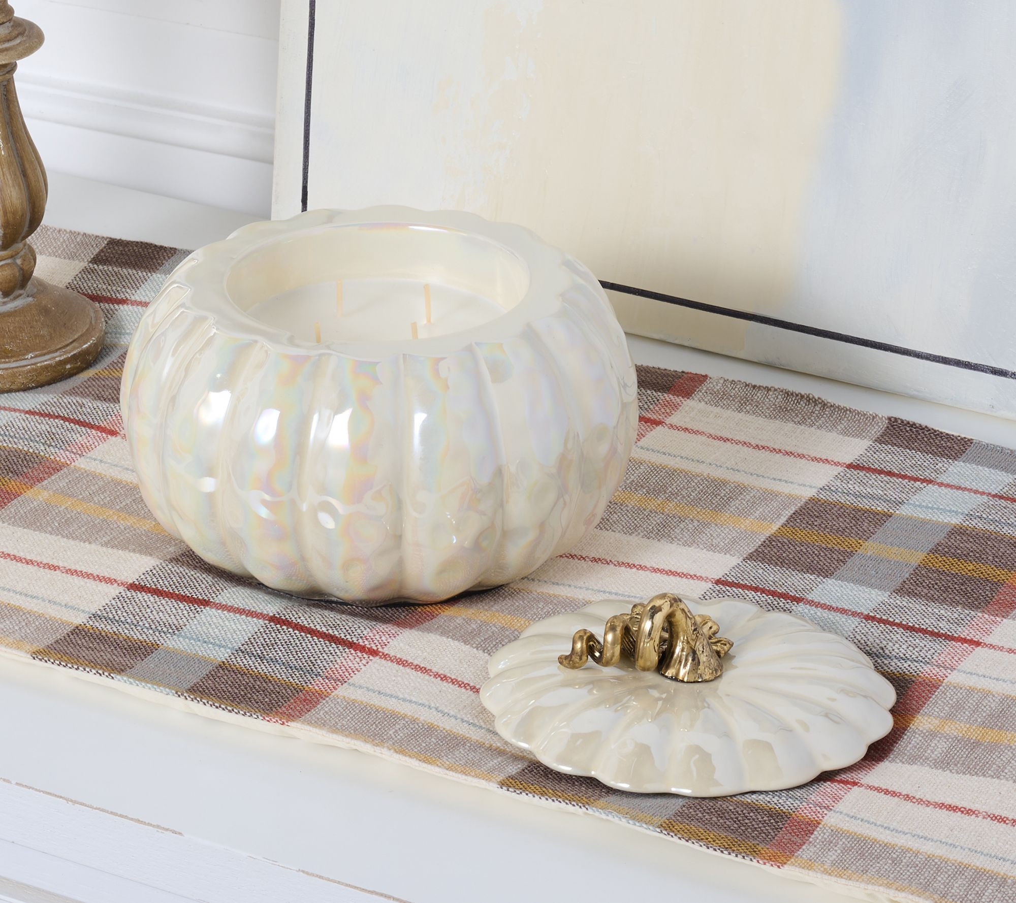 "As Is" HomeWorx by Slatkin + Co. 14oz Heirloom Pumpkin Candle