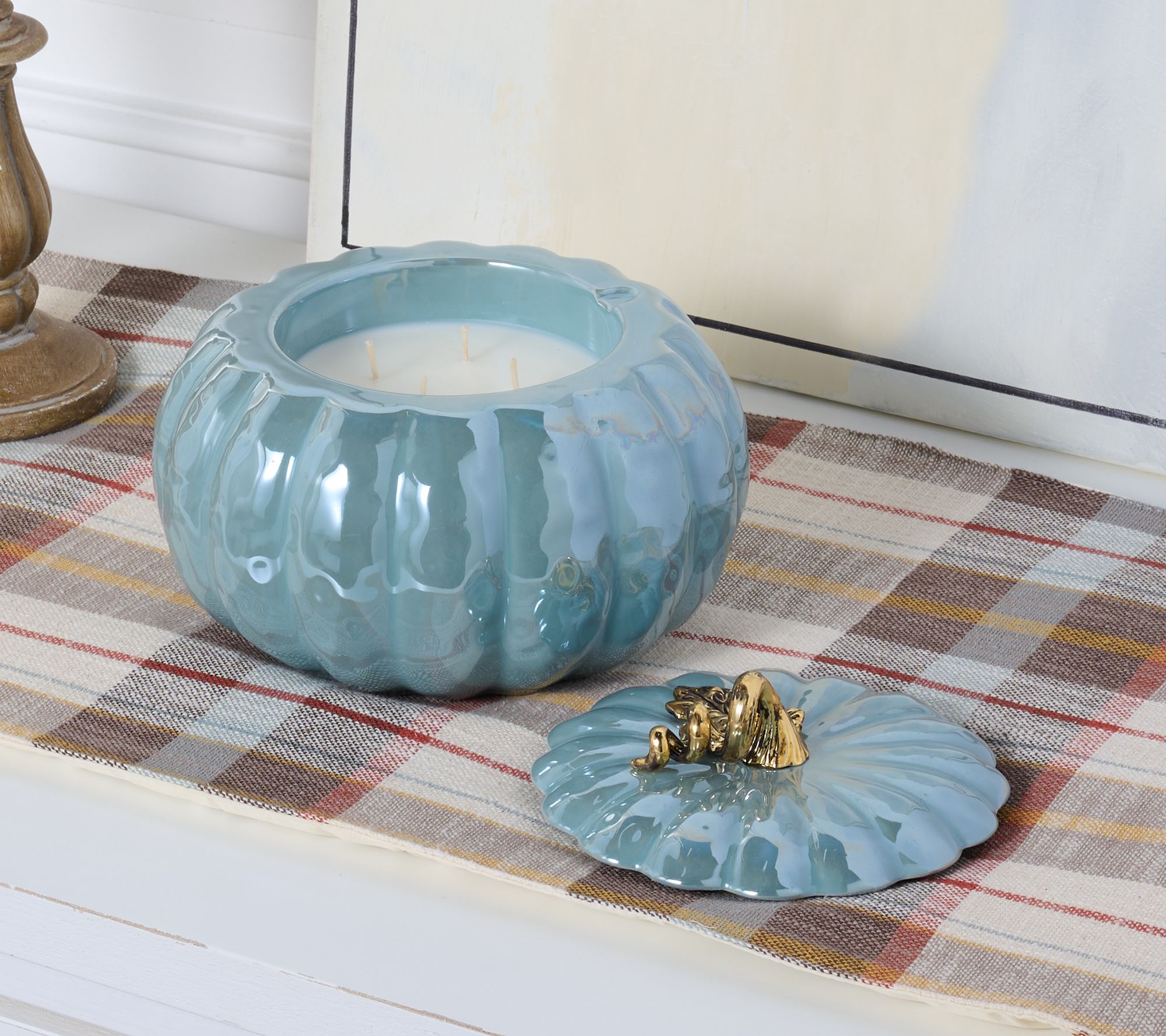 "As Is" HomeWorx by Slatkin + Co. 14oz Heirloom Pumpkin Candle