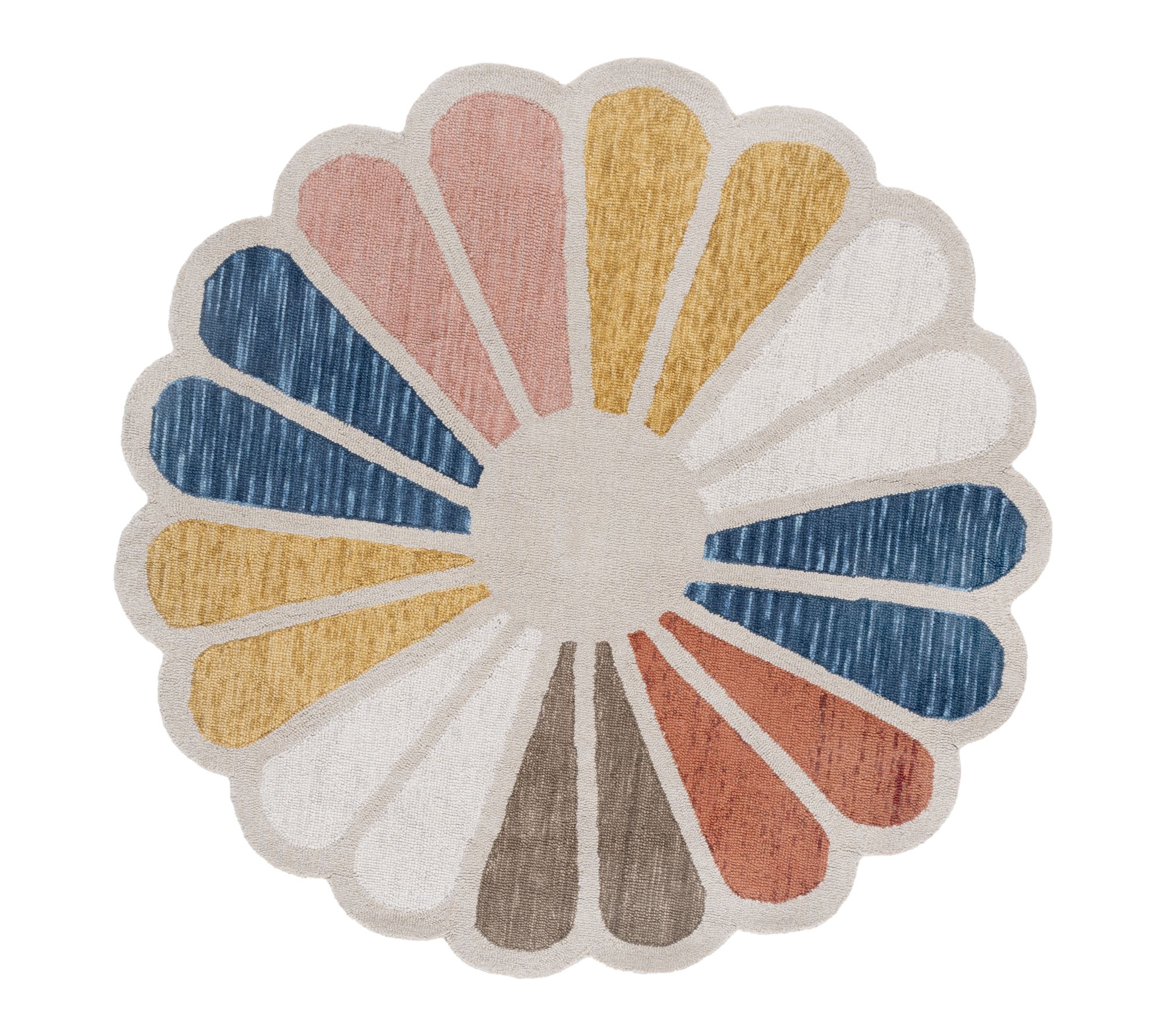 Safavieh Novelty Hand Tufted Wool 6' x 6' PetalRug