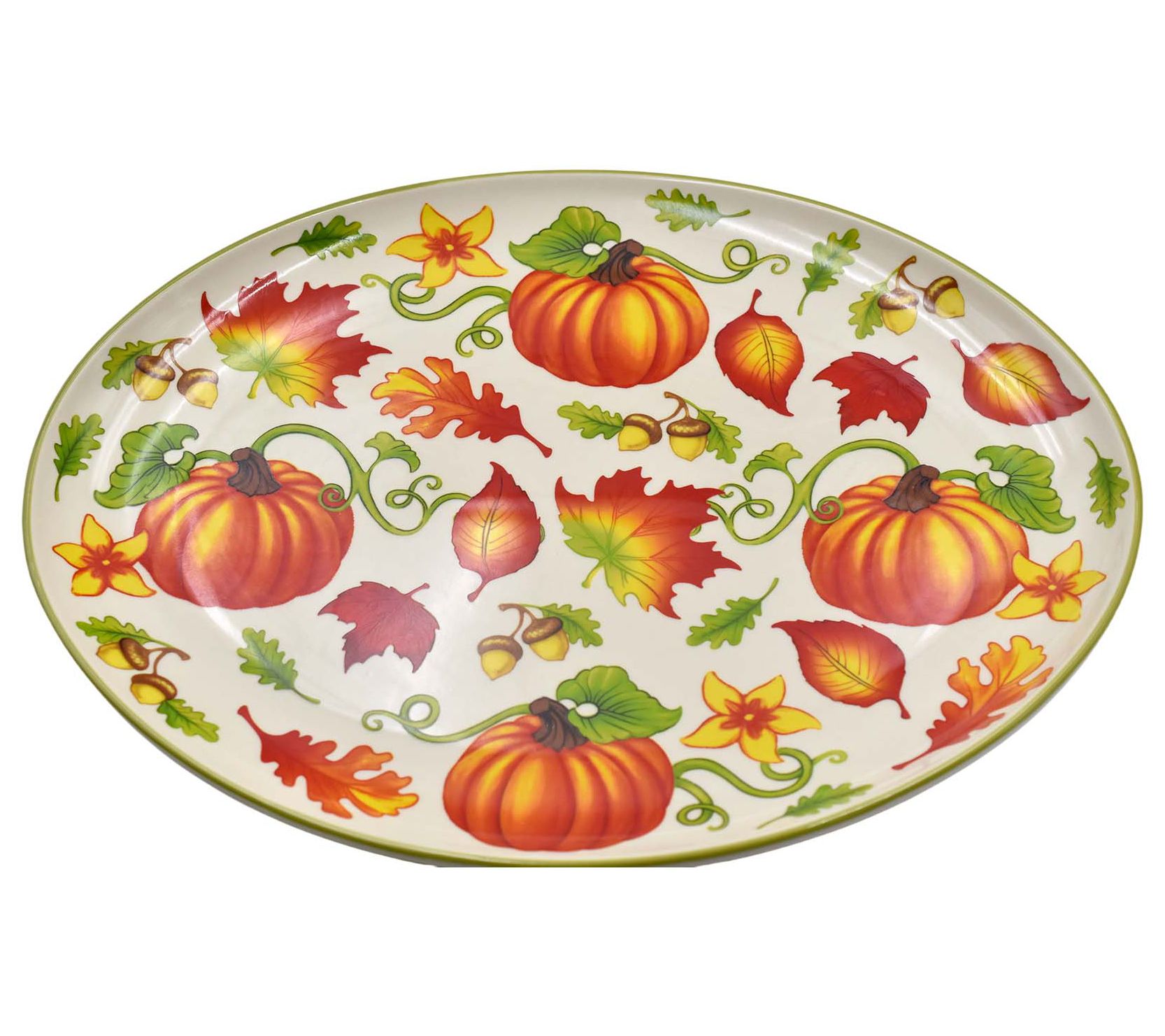 "As Is" Temp-tations Seasonal 14" Oval Platter