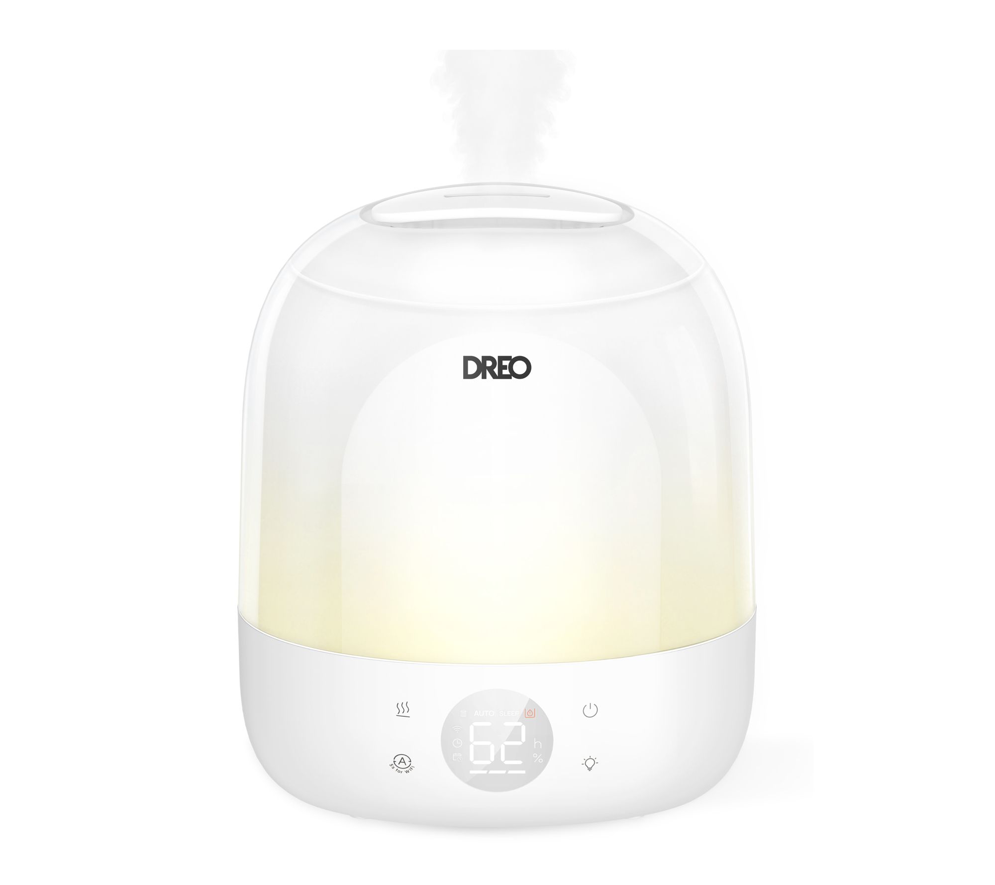 3L Smart Tabletop Cool Mist Humidifier, RGB Ligt for Baby
