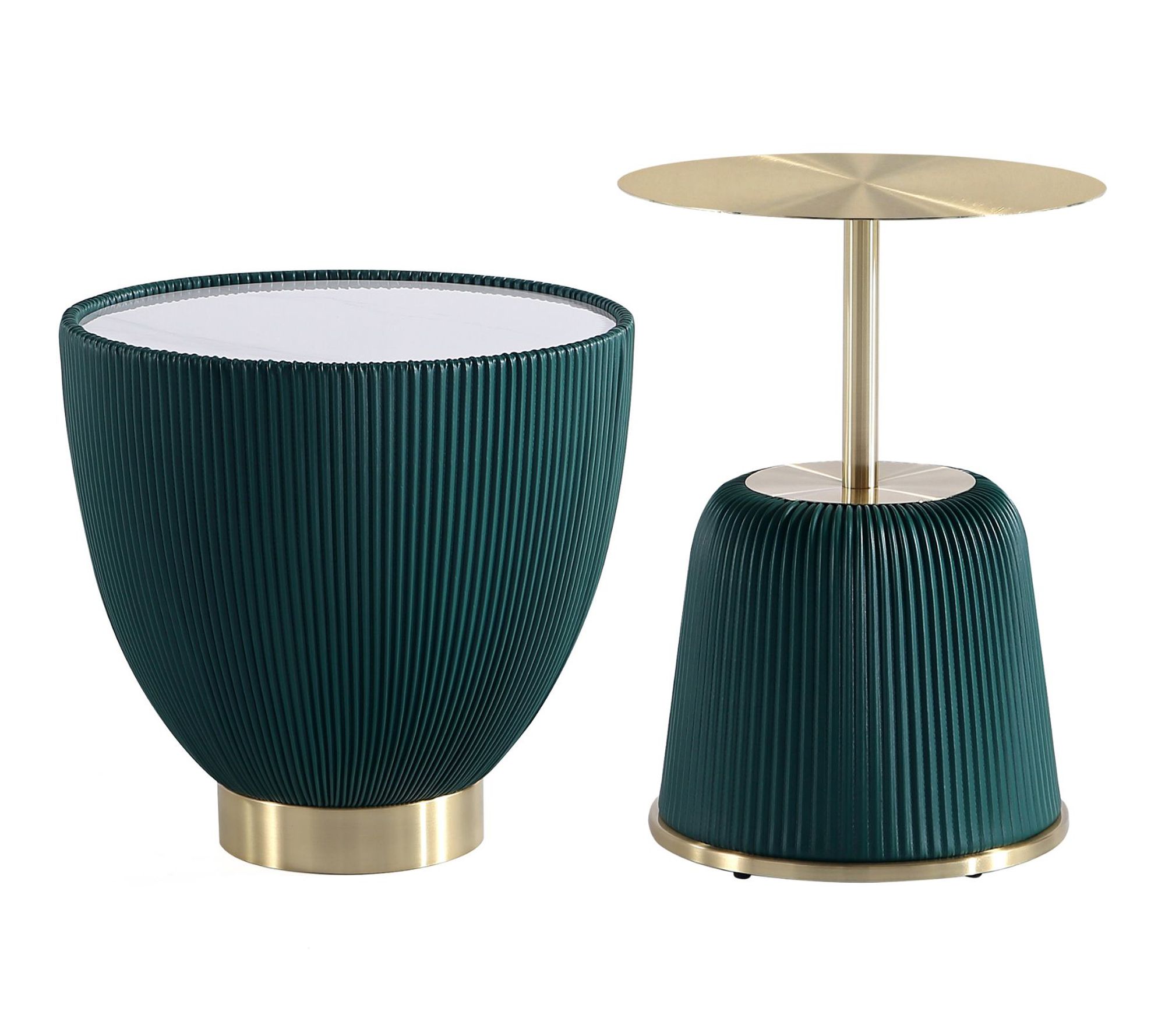 Manhattan Comfort Anderson 2-Piece End Table Set