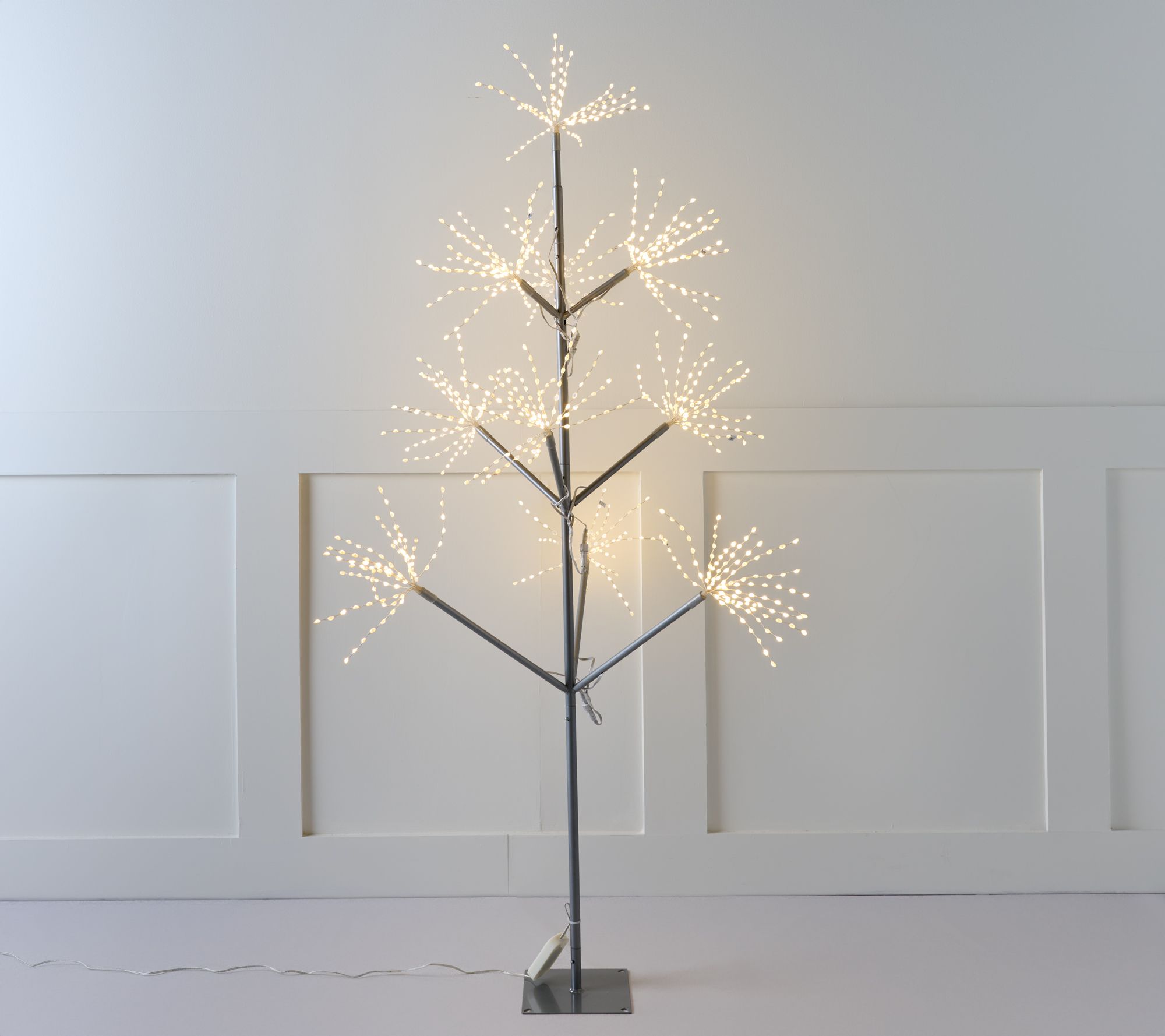 Bethlehem Lights 6' Indoor/Outdoor Color Prism Firework Tree