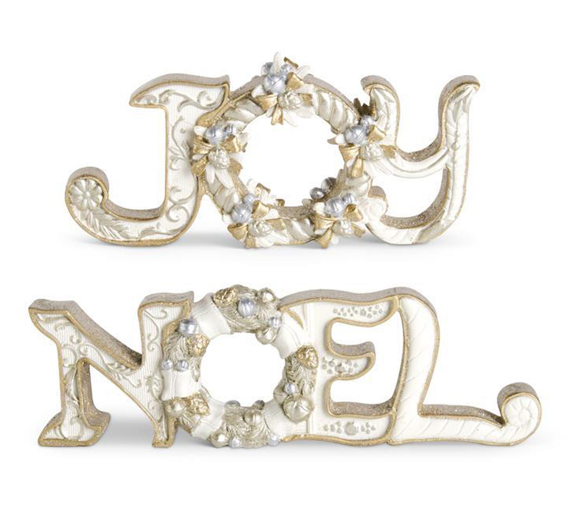 RC Home Decor -Joy & Noel Tabletop Signs Christmas DÃ©cor