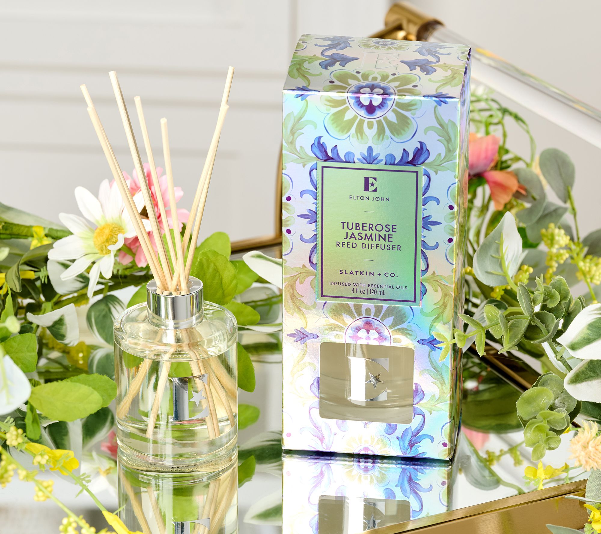 "As Is" Elton John x Slatkin + Co. S/2 Tuberose Jasmine Reed