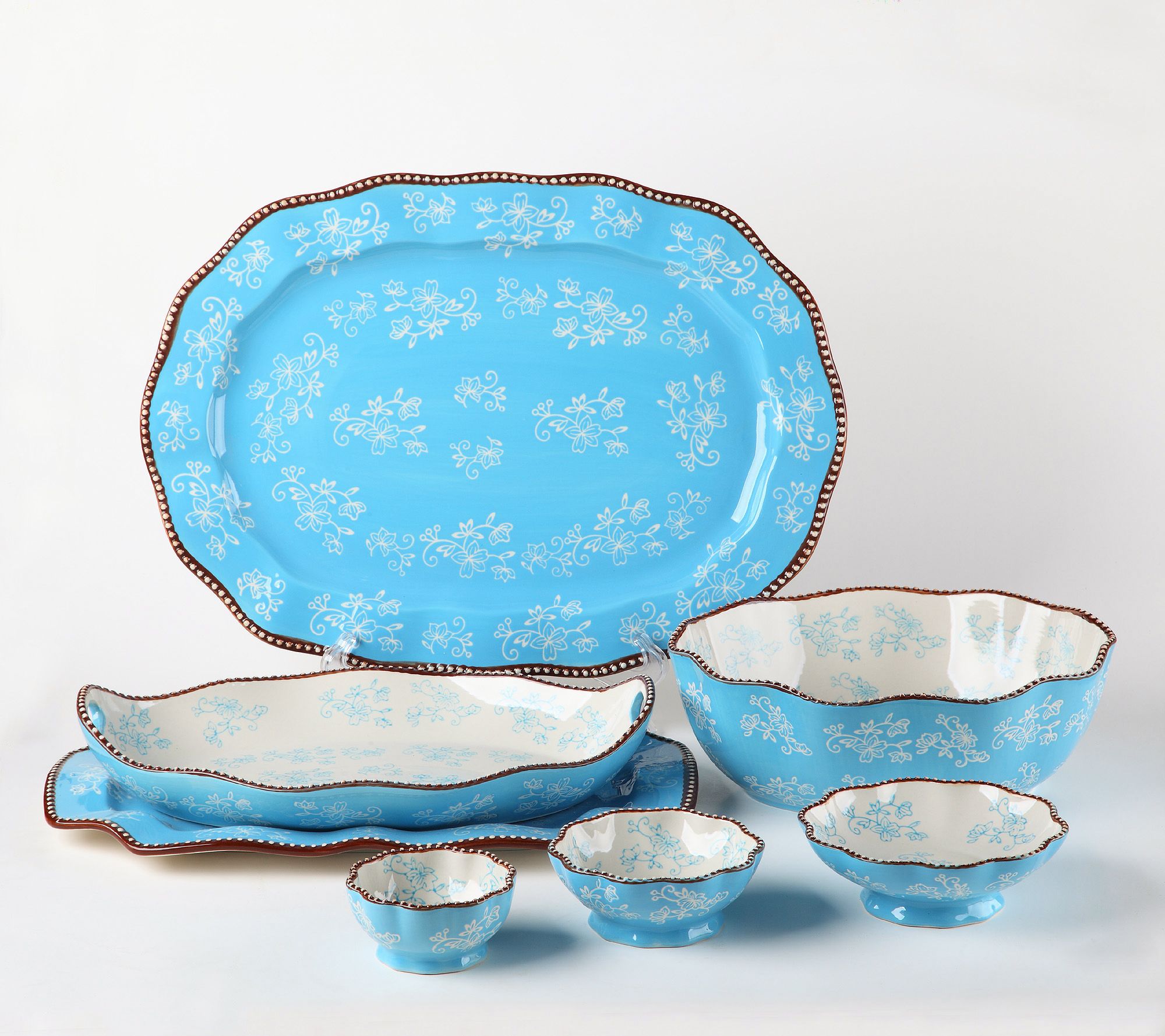 Martha Stewart Collection 8-Pc. Bowl & Lid Set, Created for Macy's - Macy's
