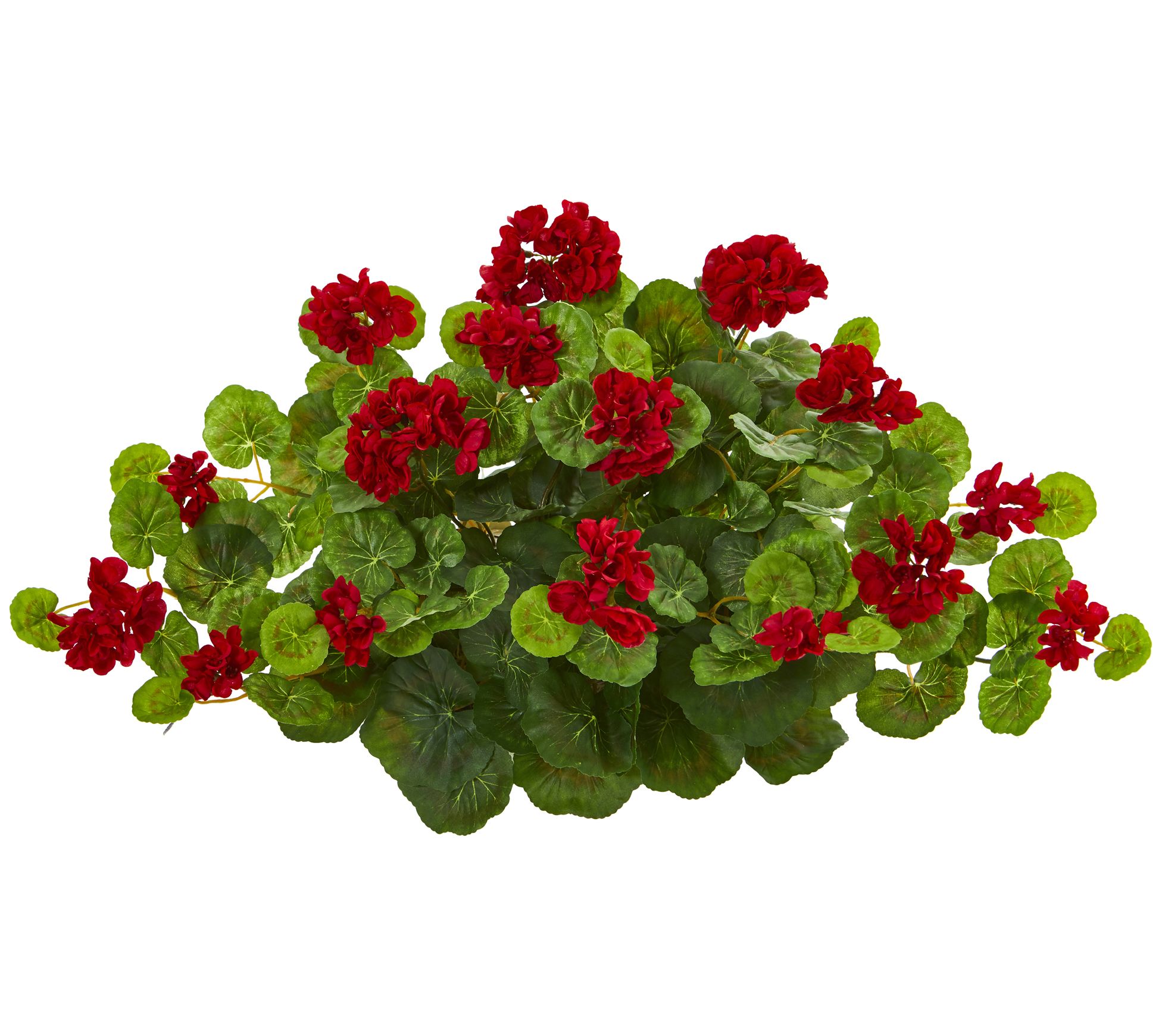 24in. Geranium Artificial Ledge Plant