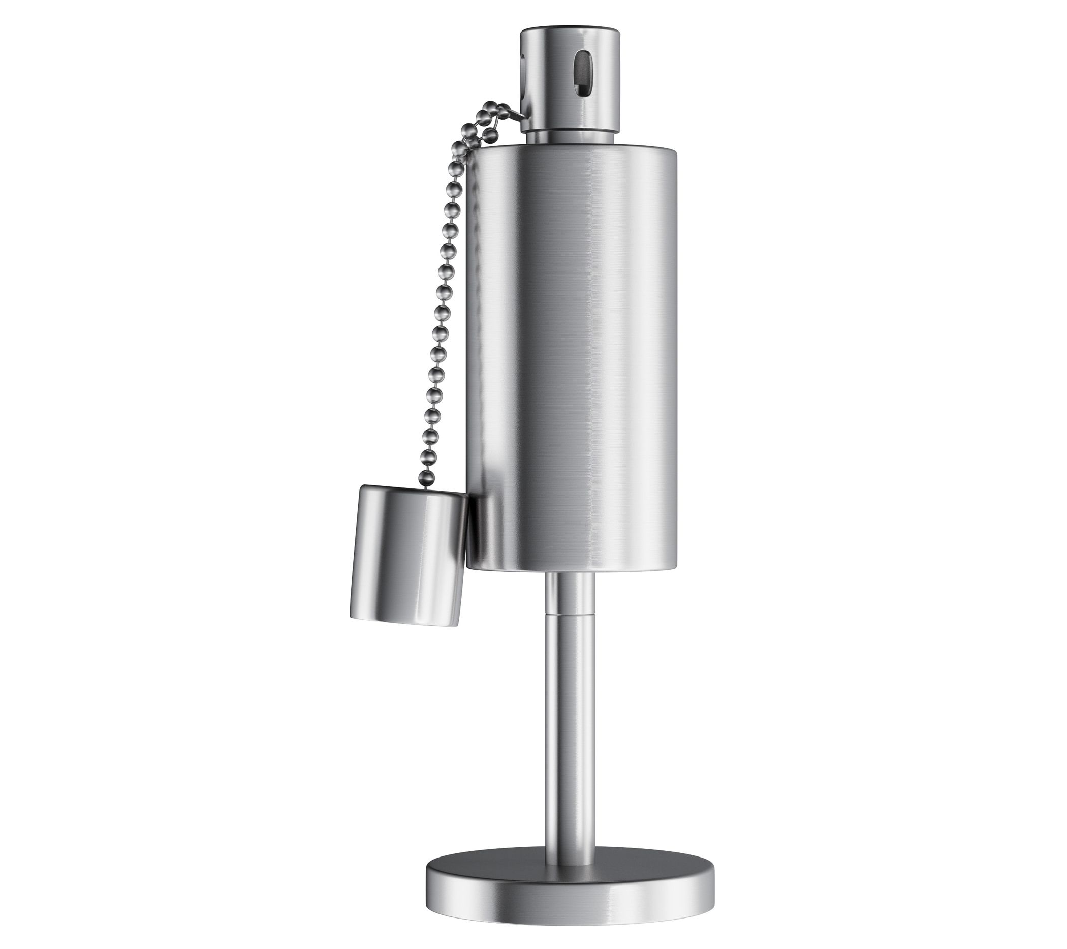 Stainless Steel Tabletop Torch Lamp- 10.5"