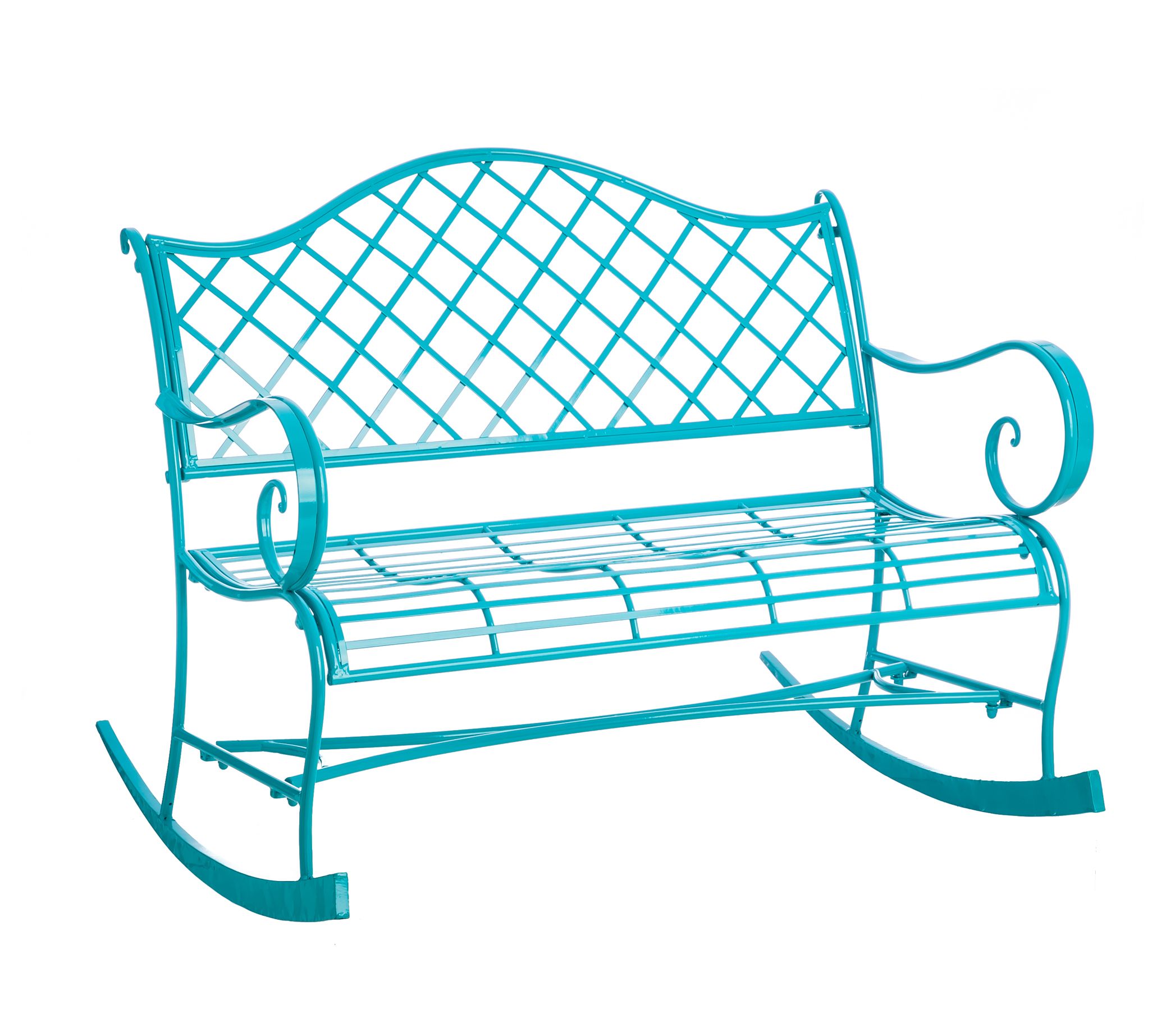 Powder Coat Indoor/Outdoor Metal Rocker by Everreen