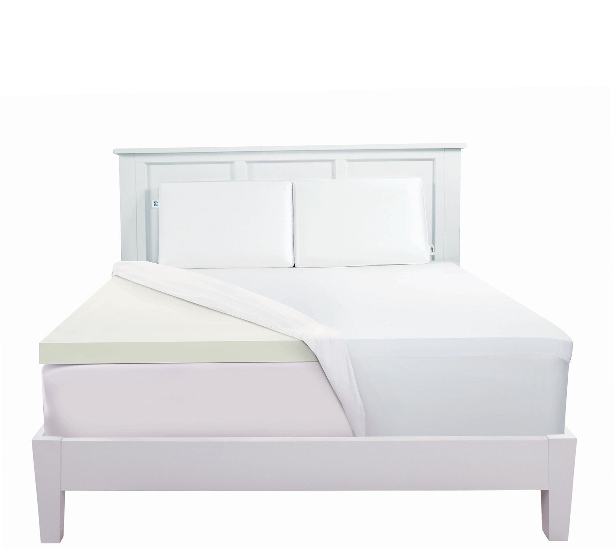 Comfort Revolution 2" King Support Foam Mattress Topper