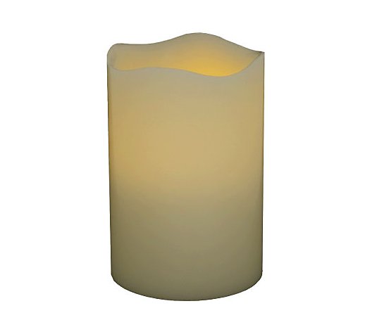 Pacific Accents 3" x 5" Melted Top Flameless Candle