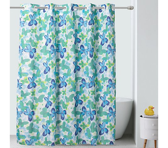 Hookless Shower Curtain For Kids, Qvc Shower Curtains