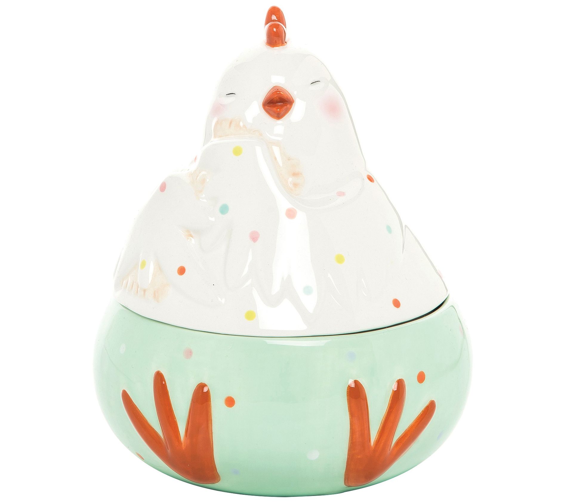 C&F Home Rooster Cookie Jar - QVC.com