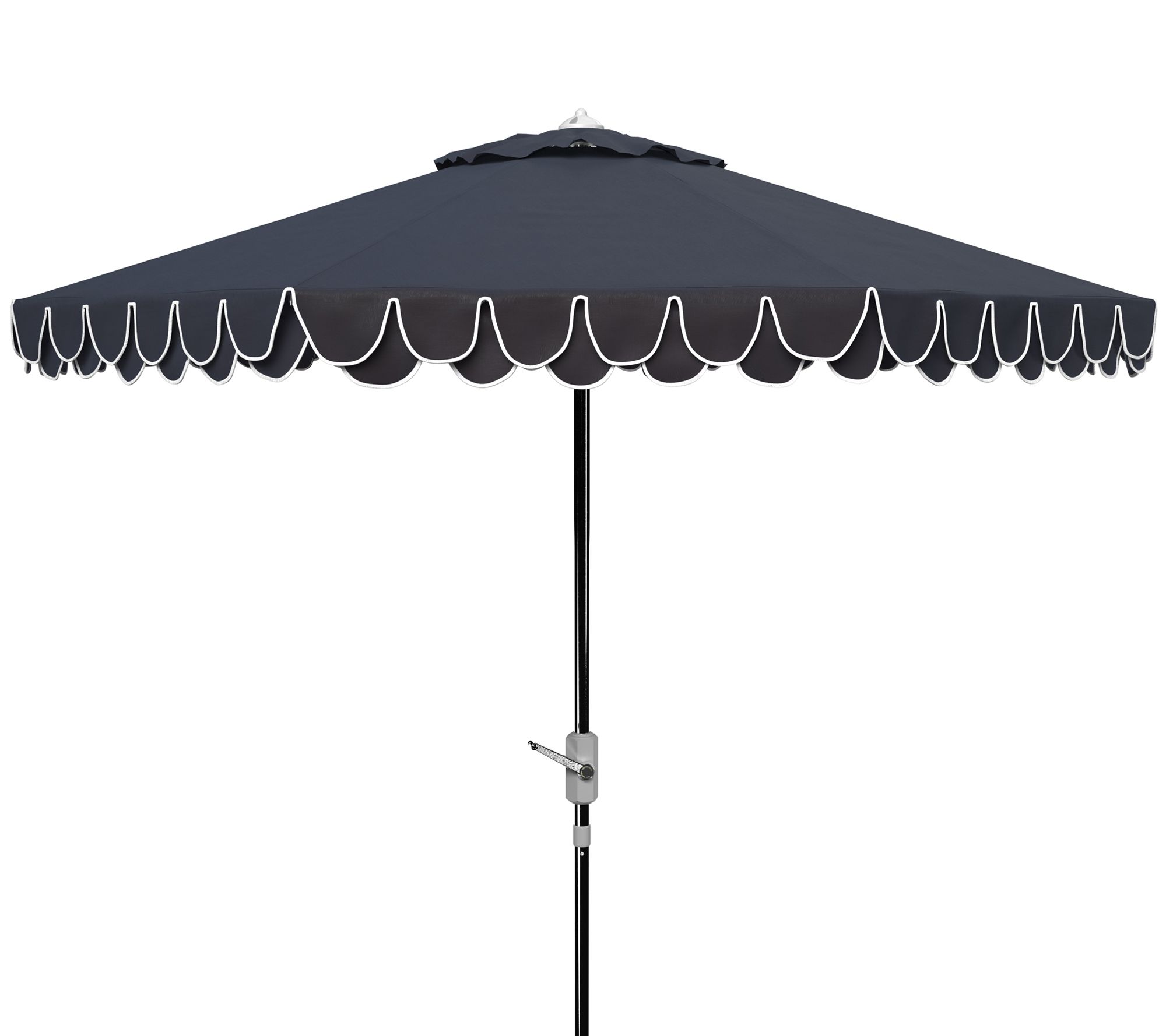 Elegant Valance 9' Auto Tilt Umbrella by Safavieh