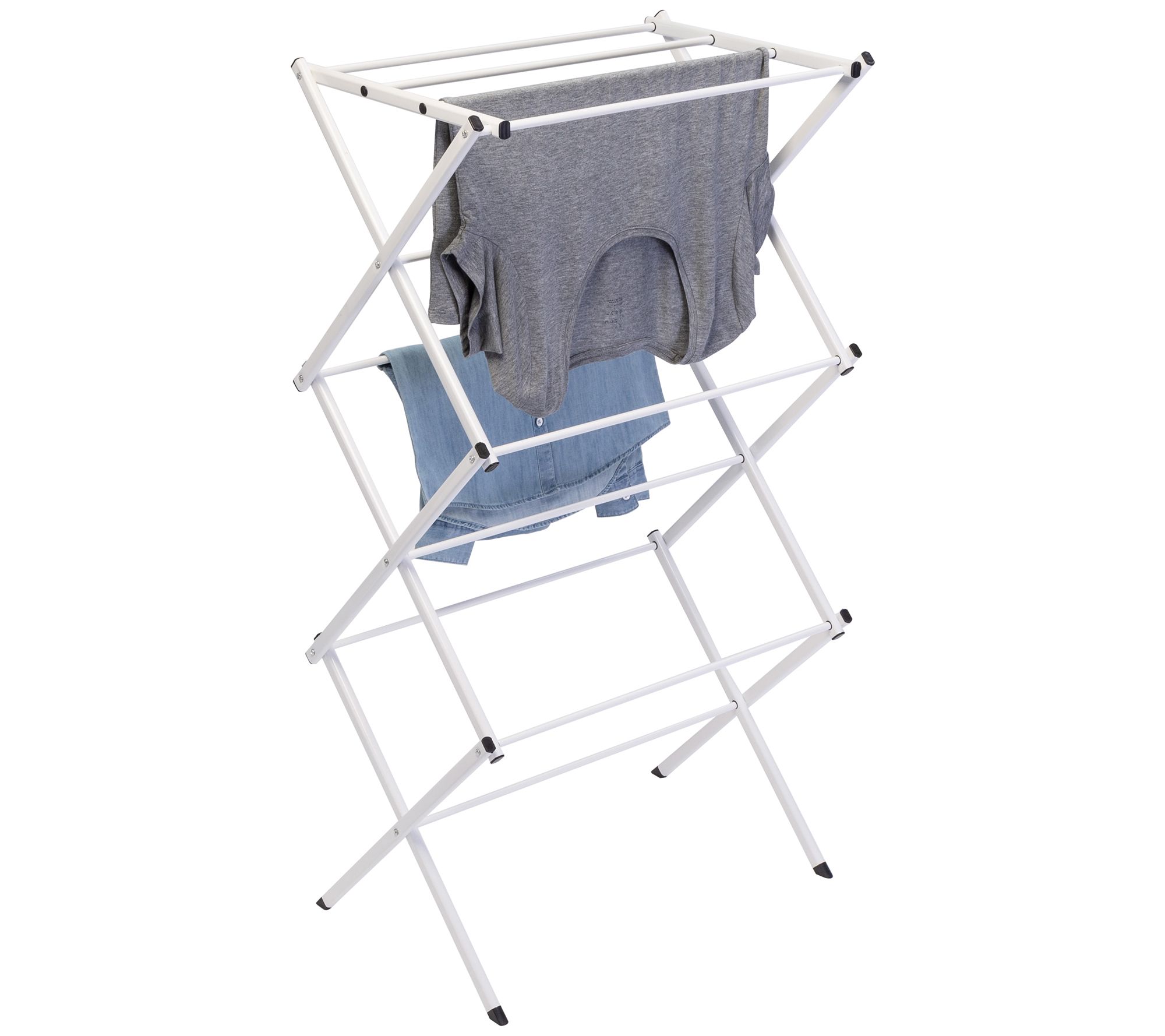 Honey-Can-Do Compact Folding Metal Clothes Drying Rack - QVC.com