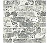NextWall Weathered Brick Peel and Stick Wallpaper Roll