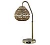 River of Goods 19.5"H Brushed Gold-Colored Iron Table Lamp, 1 of 7