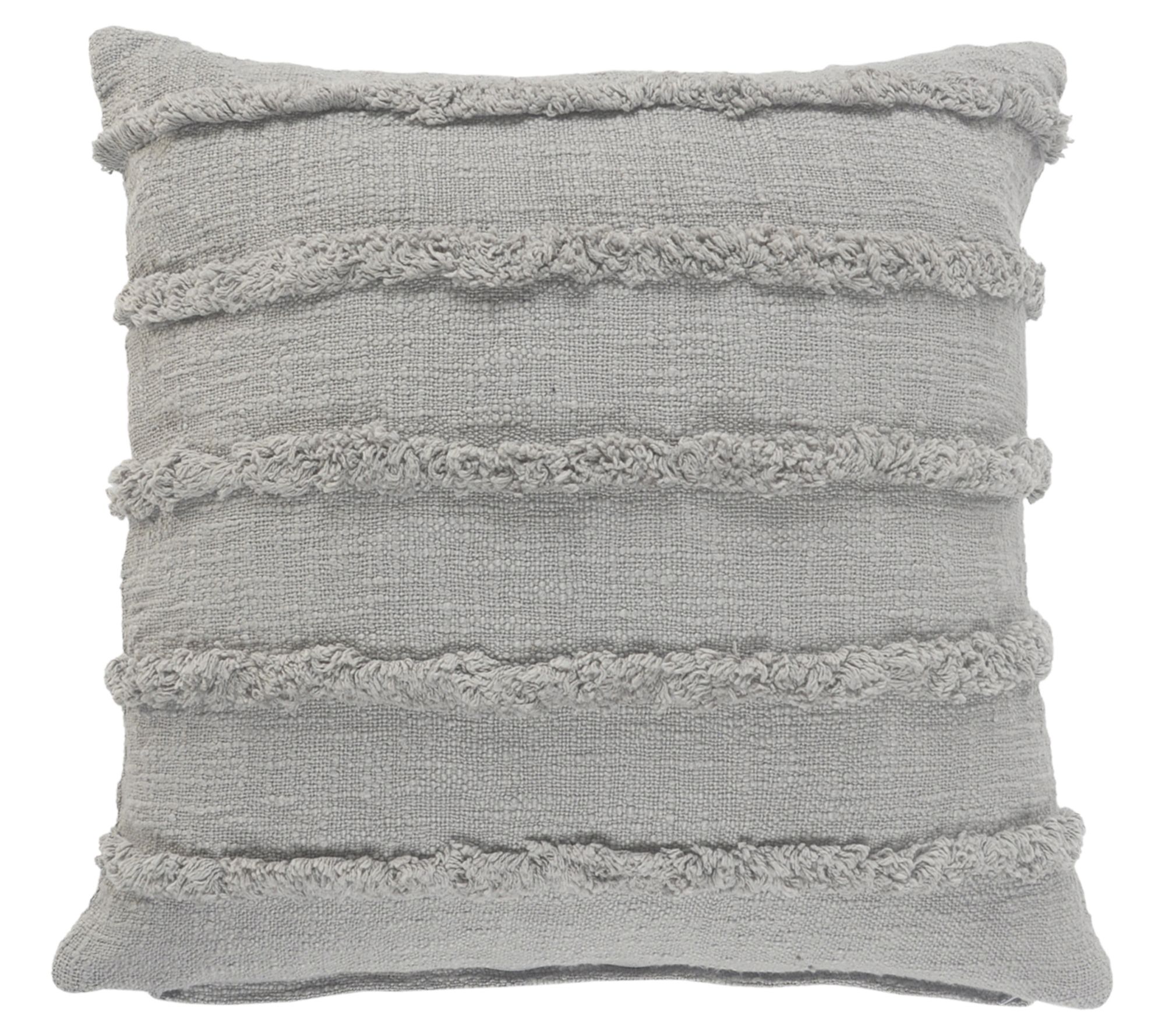 Ox Bay Overtufted Solid Throw Pillow