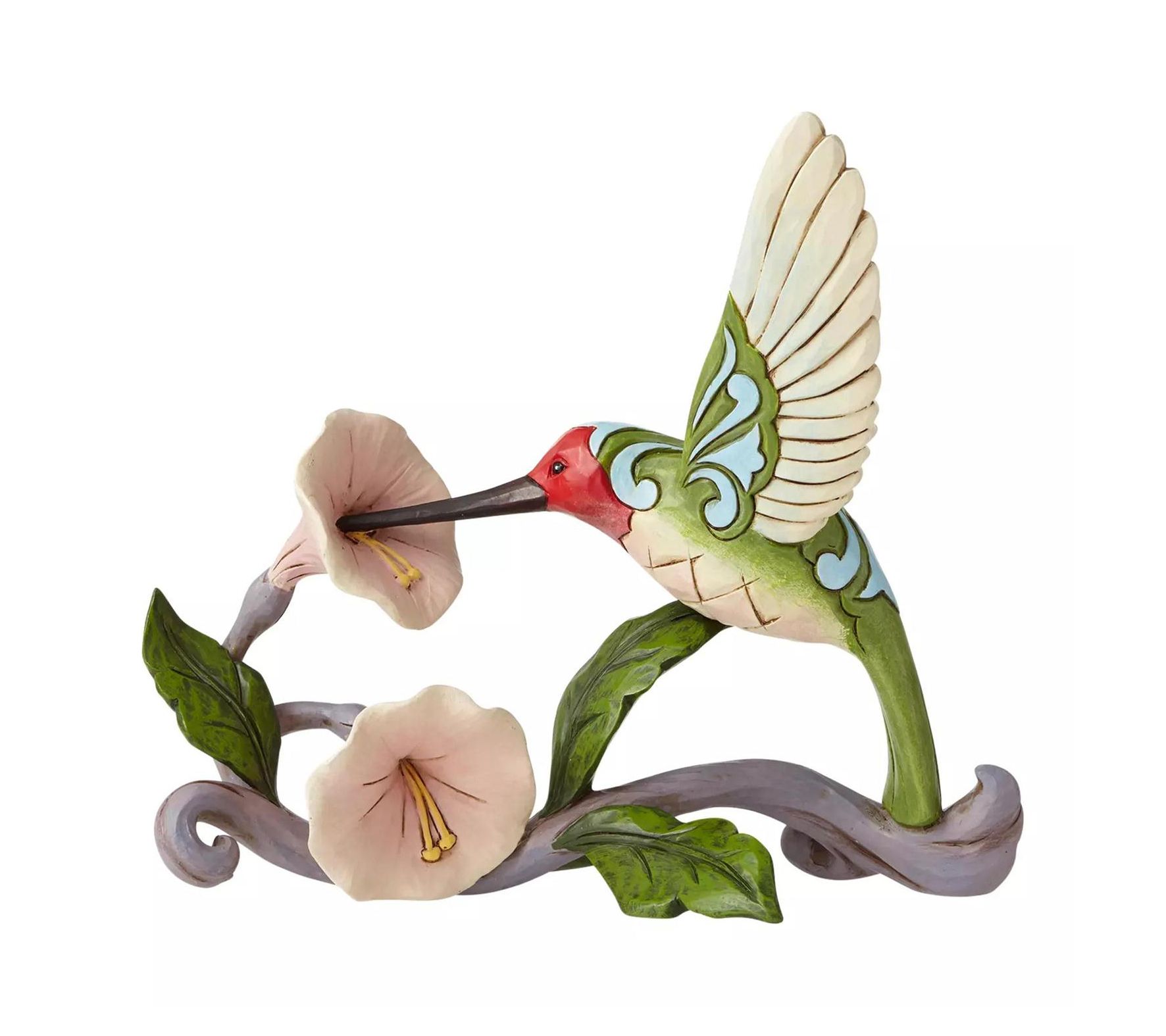 Enesco Jim Shore Hummingbird with Flower - QVC.com