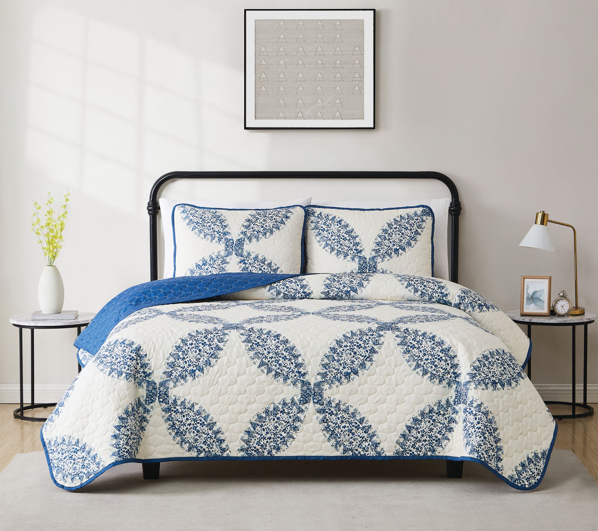 Cannon Abigail King 3 Piece Quilt Set
