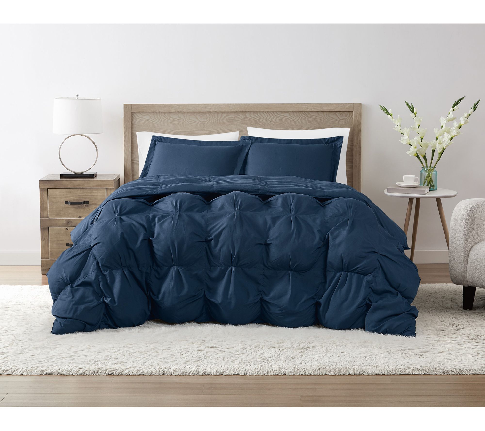 Truly Soft Oversized Puffer King 3pc Comforter Set
