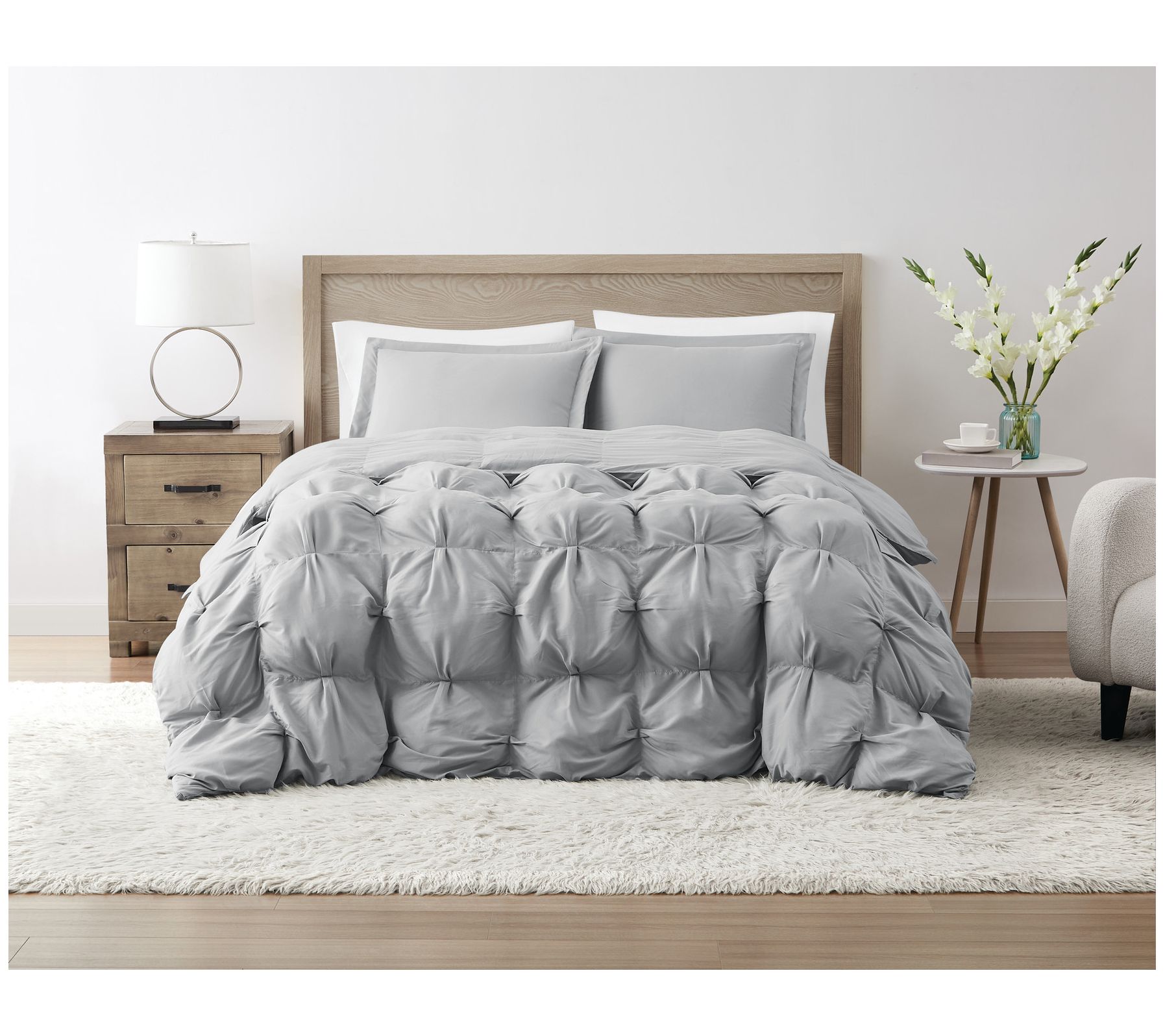 Truly Soft Oversized Puffer King 3pc ComforterSet