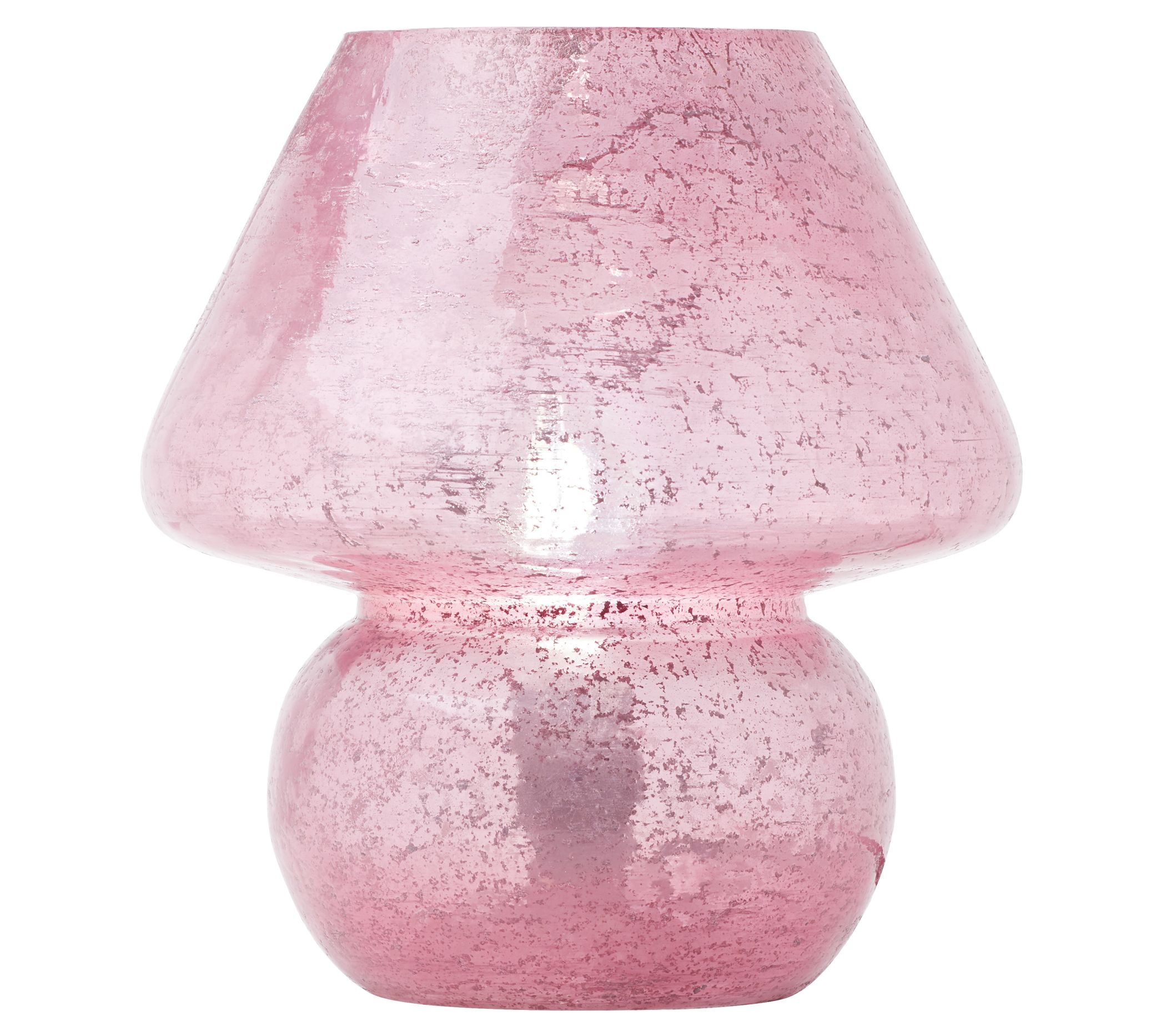 River of Goods 8.75" Handblown Glass Mushroom Accent Lamp