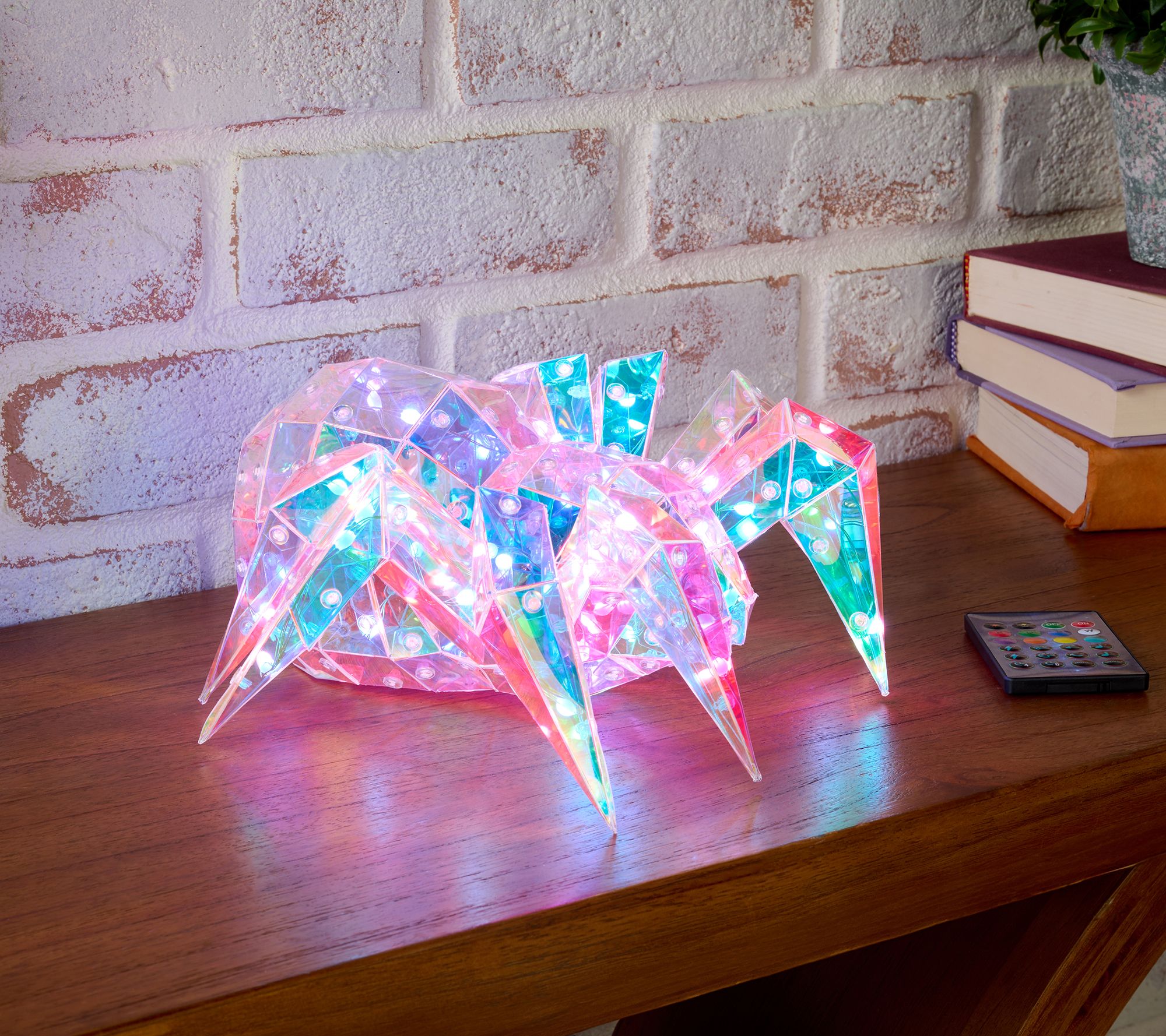 As Is Hay & Harvest 9" Holographic Smart LED Spider