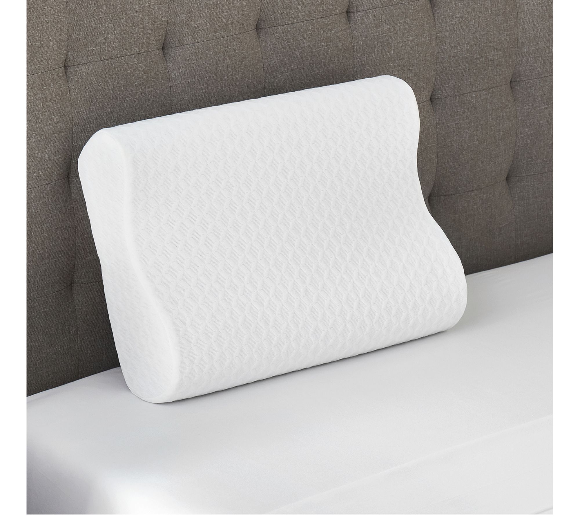 Bodipedic Gel Support Contour Memory Foam Bed Pillow
