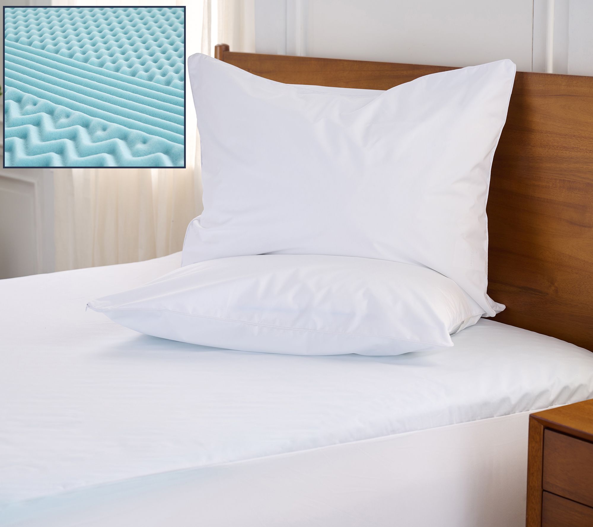 "As Is" Home Reflections Comfort Bedding Bundle- King