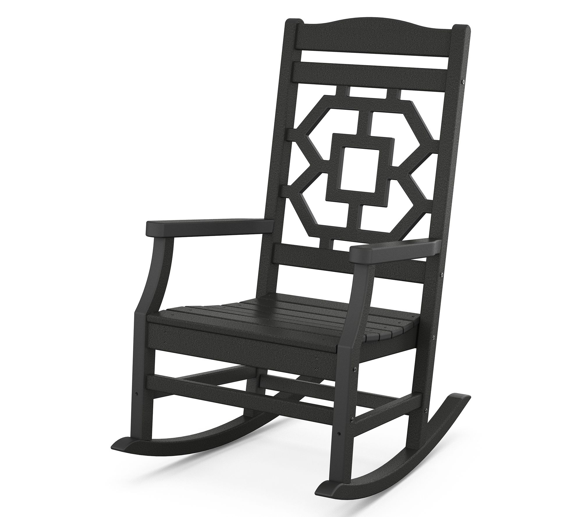 Martha Stewart by POLYWOOD Chinoiserie Rocking Chair