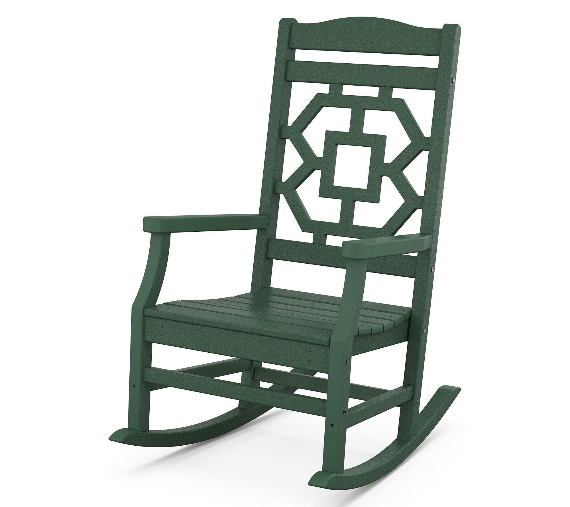 Martha Stewart by POLYWOOD Chinoiserie Rocking Chair