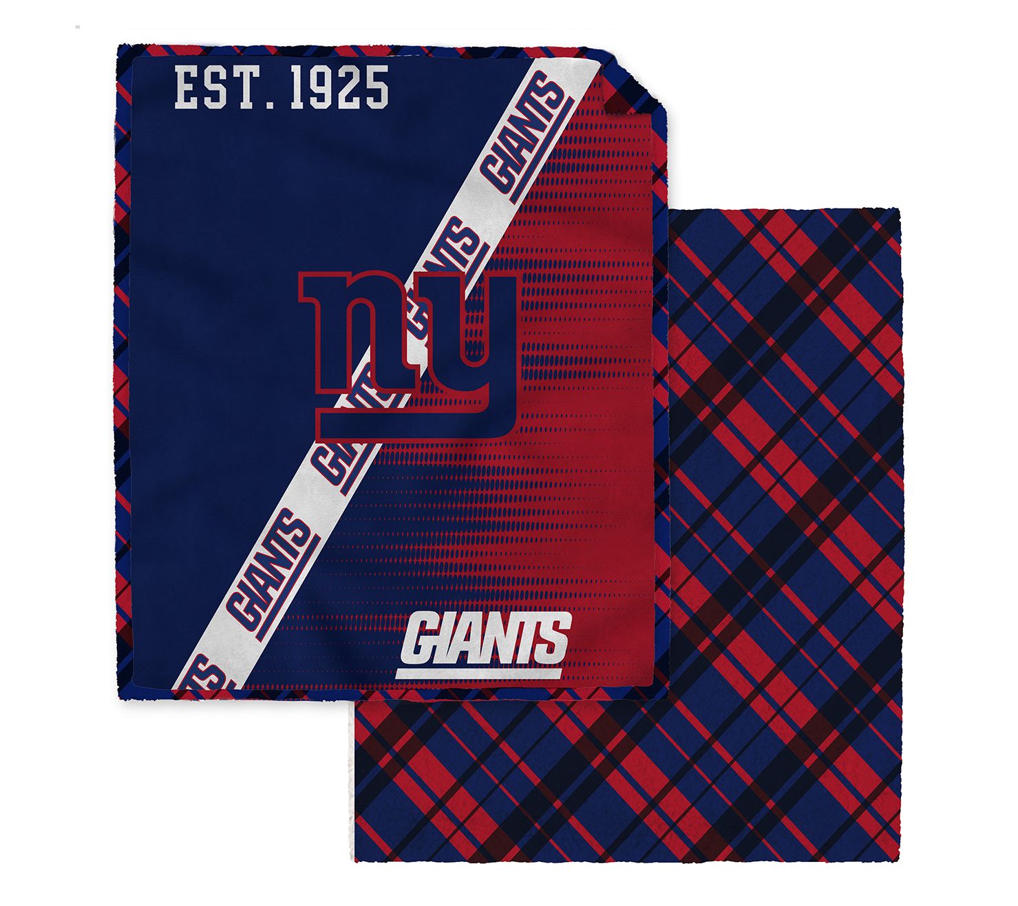  NFL Officially Licensed 60"x80" Fleece & Sherpa Throw Blanket