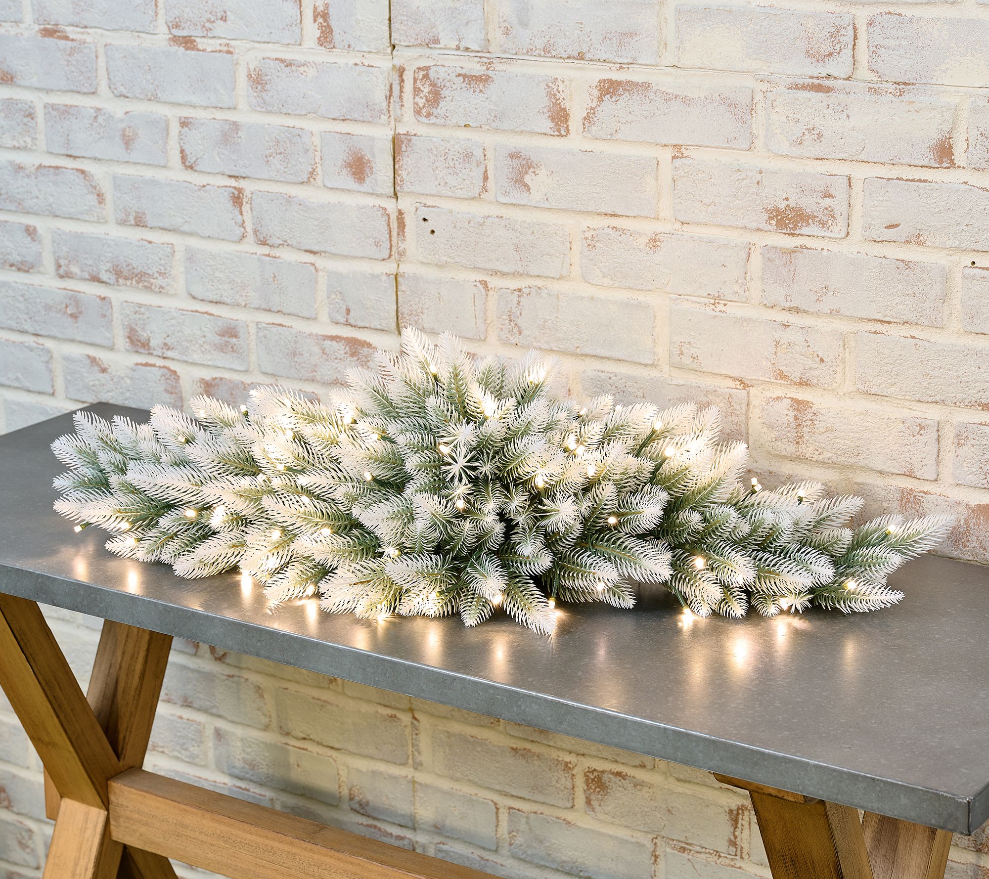 "As Is" Bethlehem Lights Grand Radiance 36" Swag with LEDs