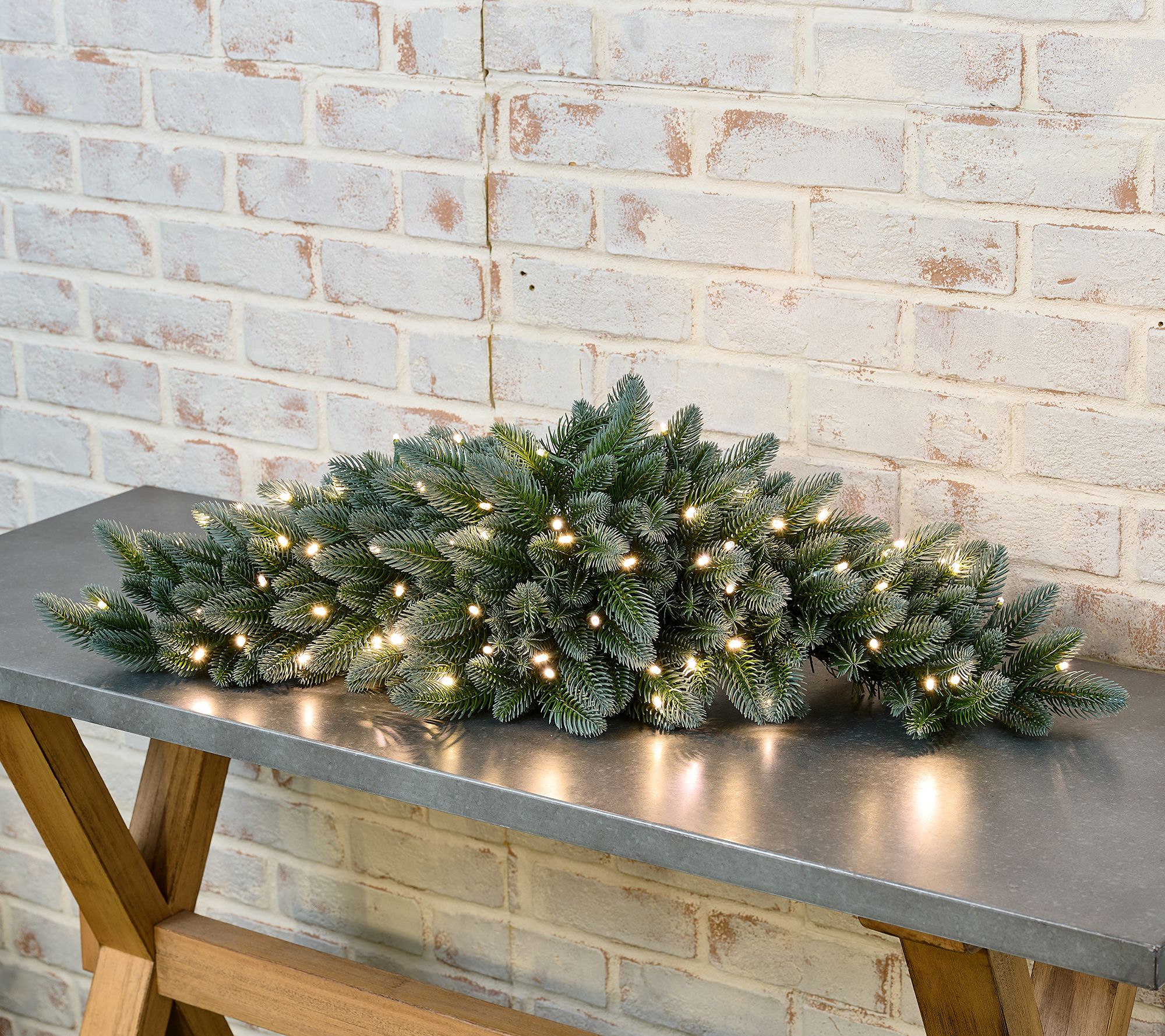 "As Is" Bethlehem Lights Grand Radiance 36" Swag with LEDs