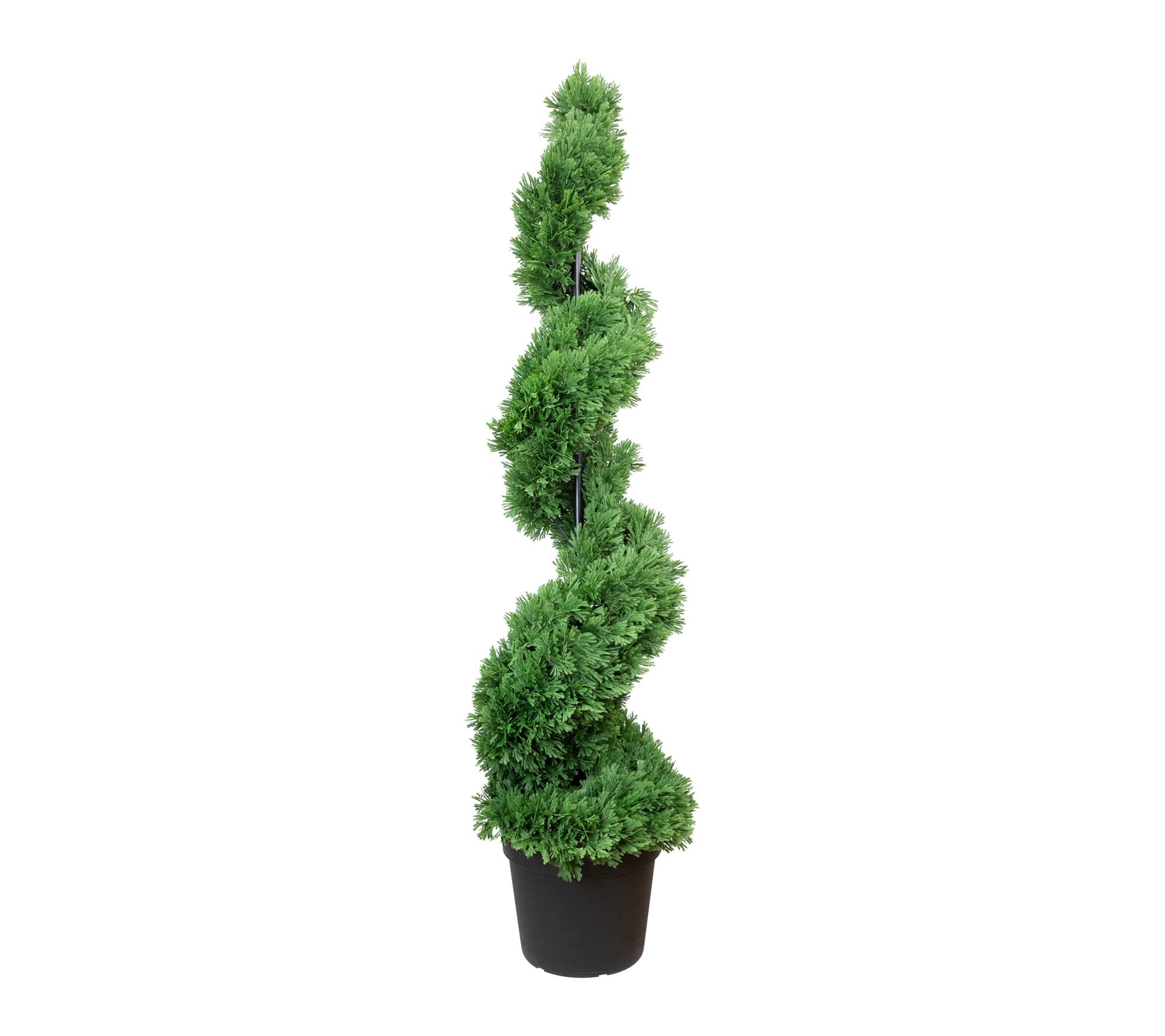 Northlight Real Touch Cedar Spiral Topiary 5' Unlit
