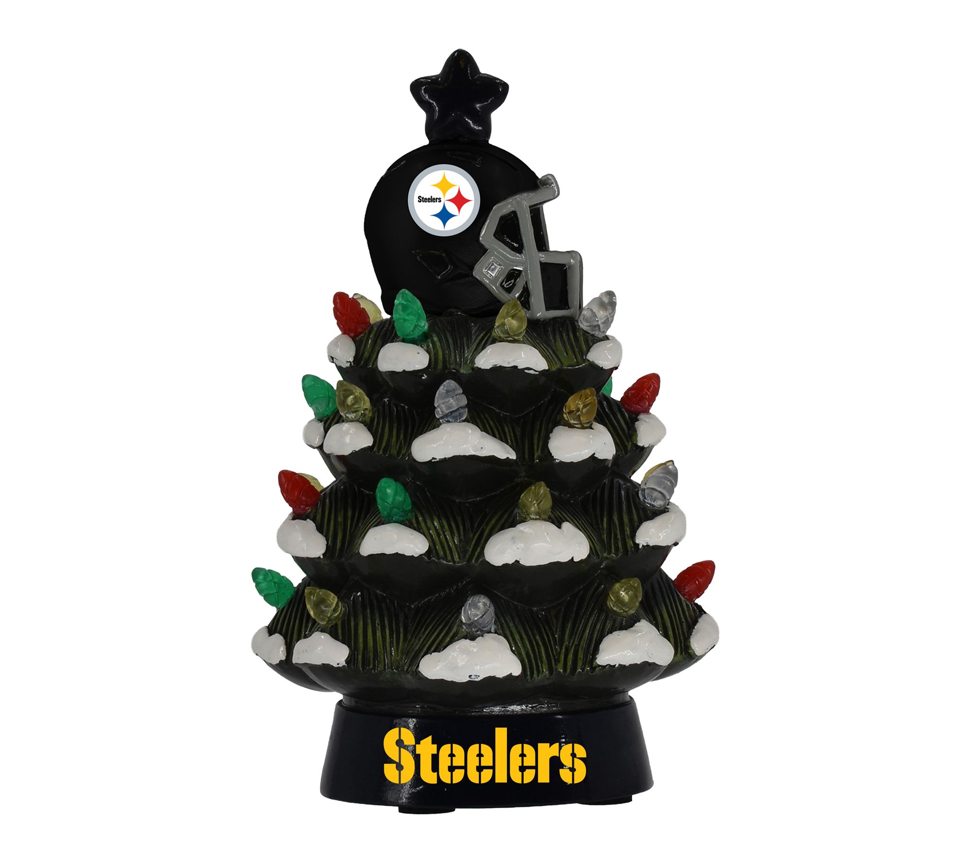 Memory Company NFL Mini Ceramic LED Holiday Light-up Tree