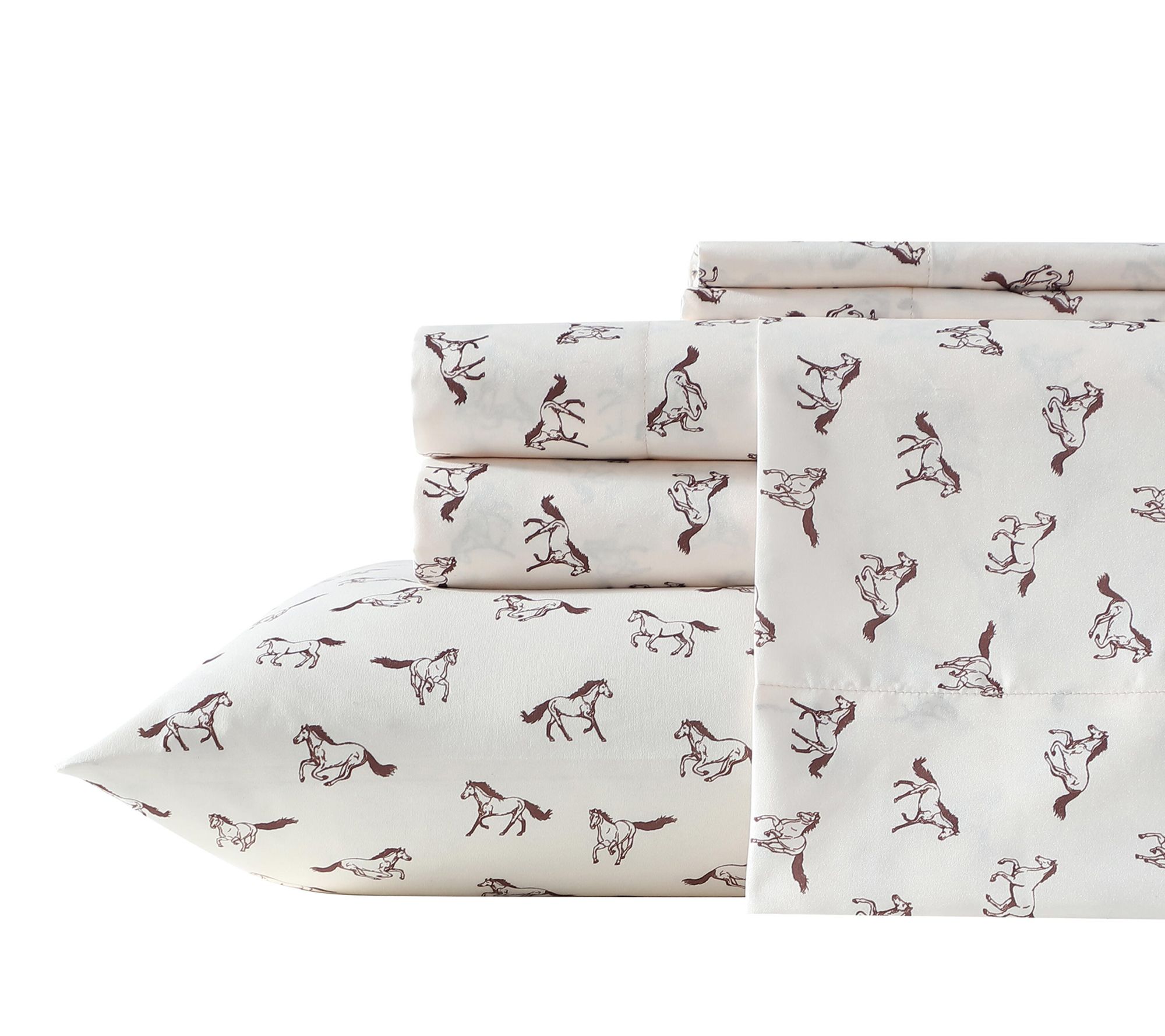 Wrangler Wild Horses 4-Pc Twin Microfiber SheetSet