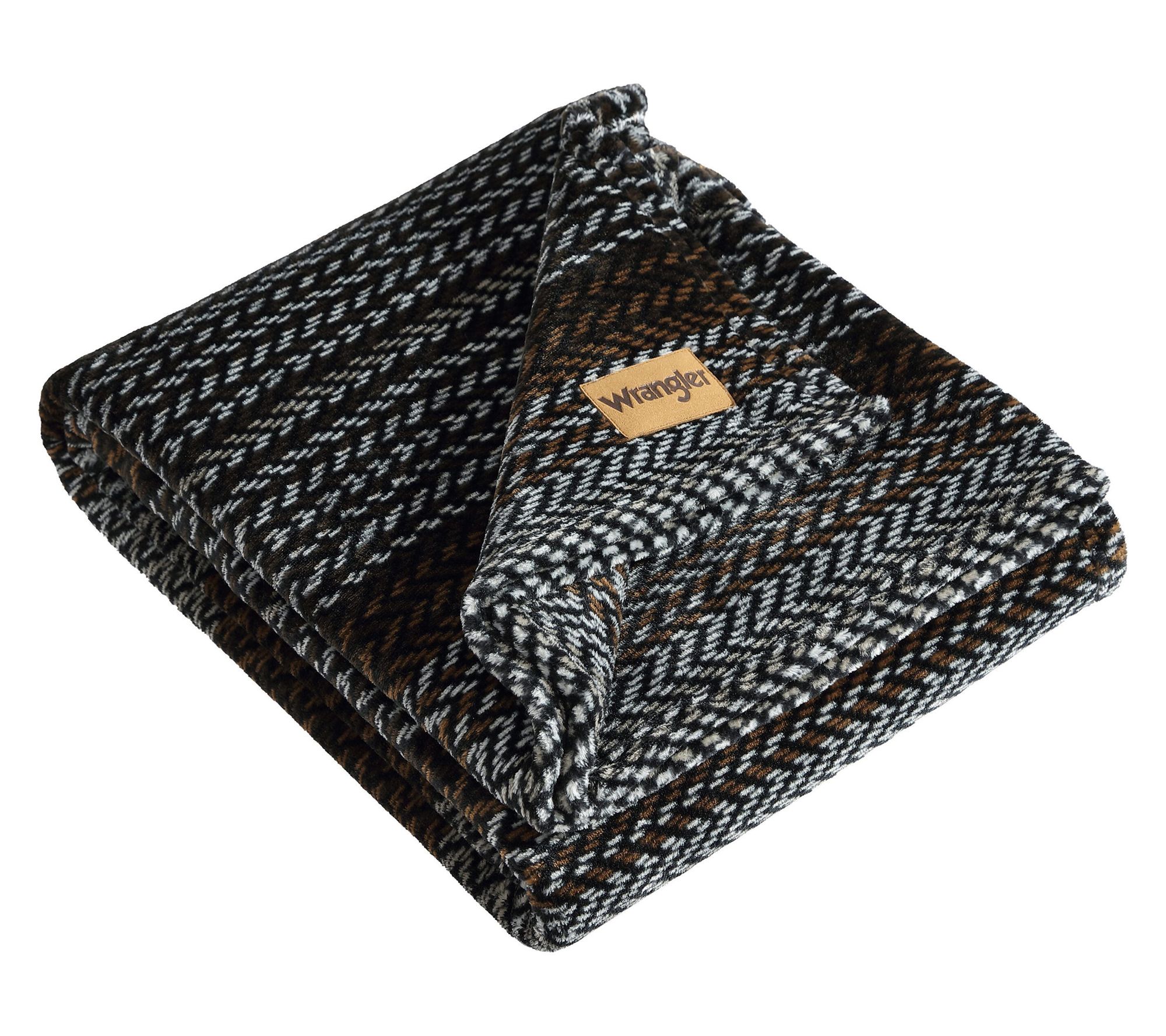 Wrangler Nash Stripe Ultra Plush Fleece 50"X60"Throw