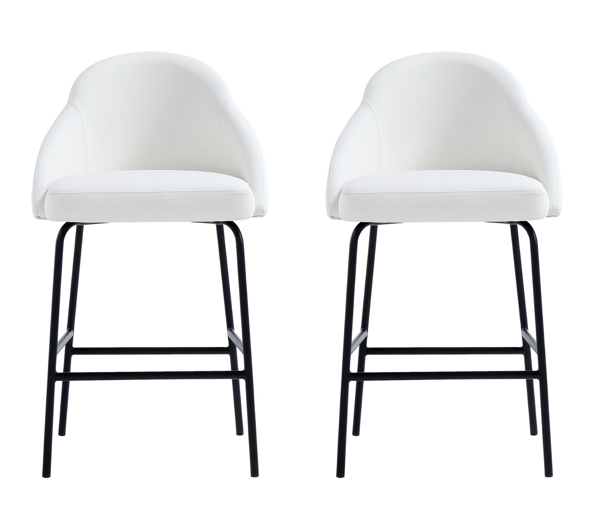 Manhattan Comfort Gracie Upholstered Counter Stool - Set of 2