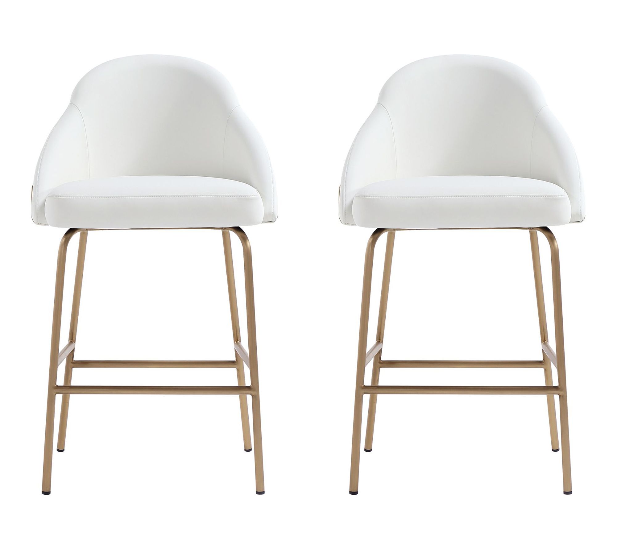 Manhattan Comfort Gracie Upholstered Counter Stool - Set of 2