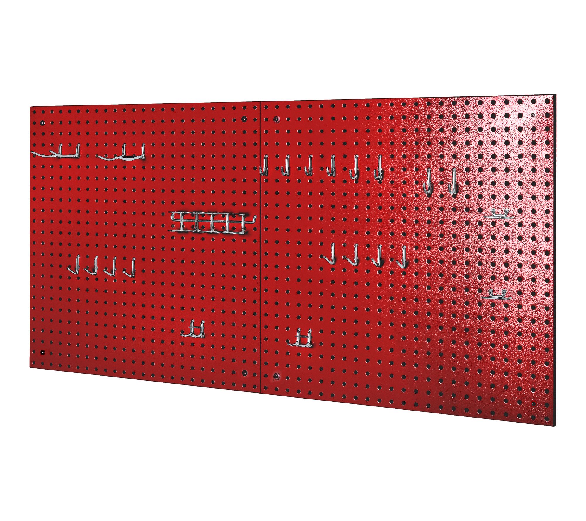Seville Classics UltraHD 2-Piece Pegboard Set w/ 23 Pc Hooks