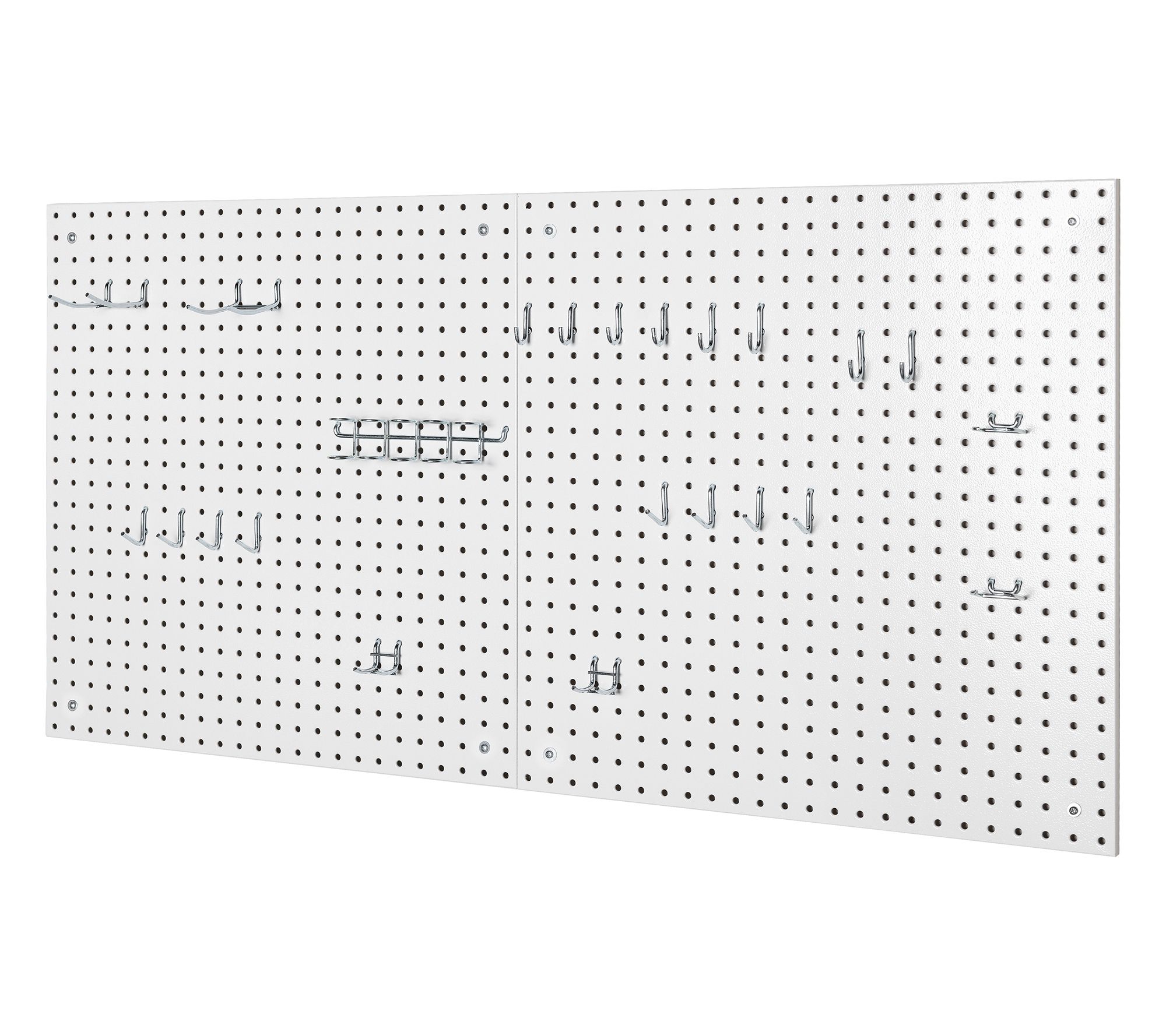 Seville Classics UltraHD 2-Piece Pegboard Set w/ 23 Pc Hooks