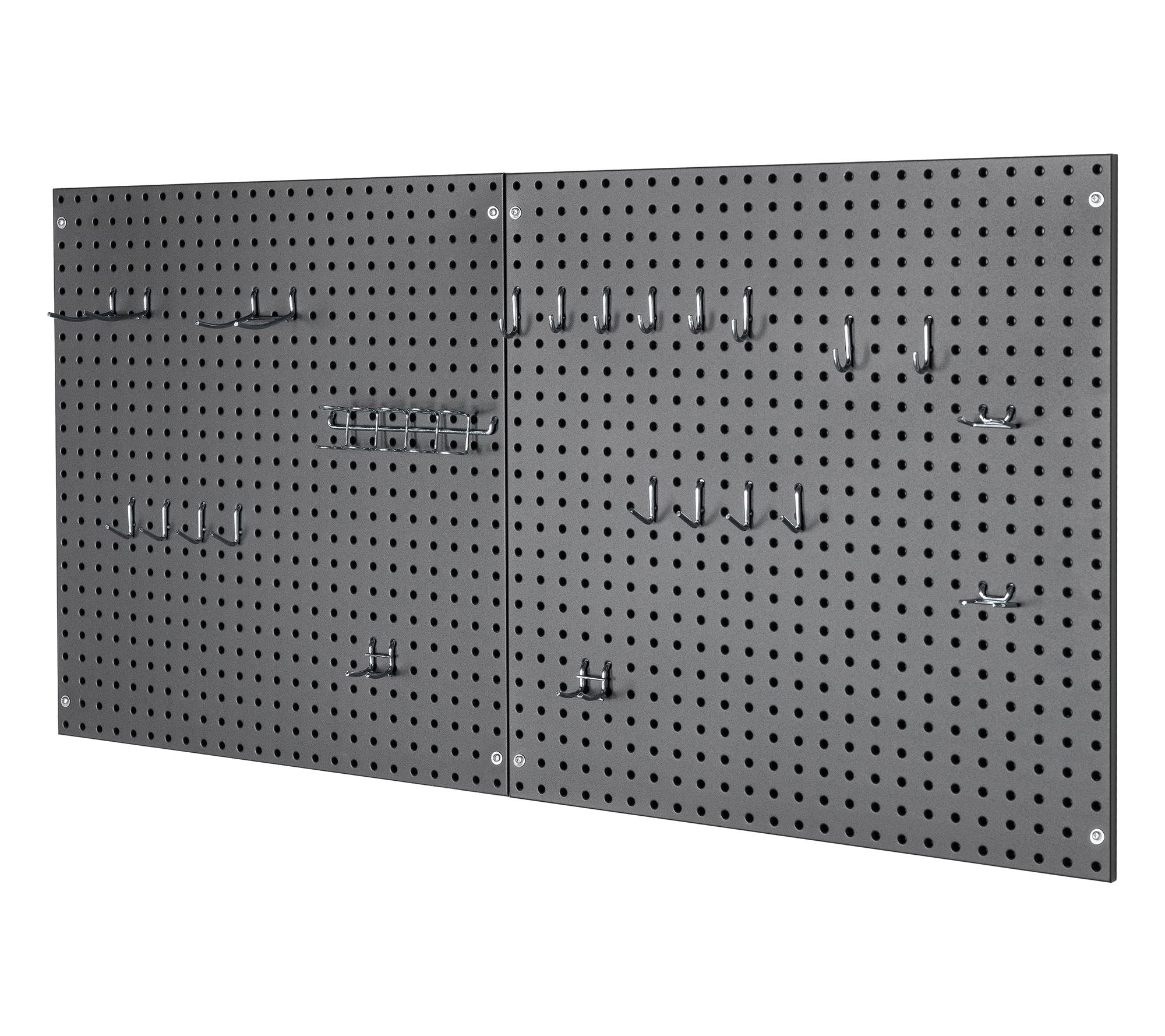 Seville Classics UltraHD 2-Piece Pegboard Set w/ 23 Pc Hooks