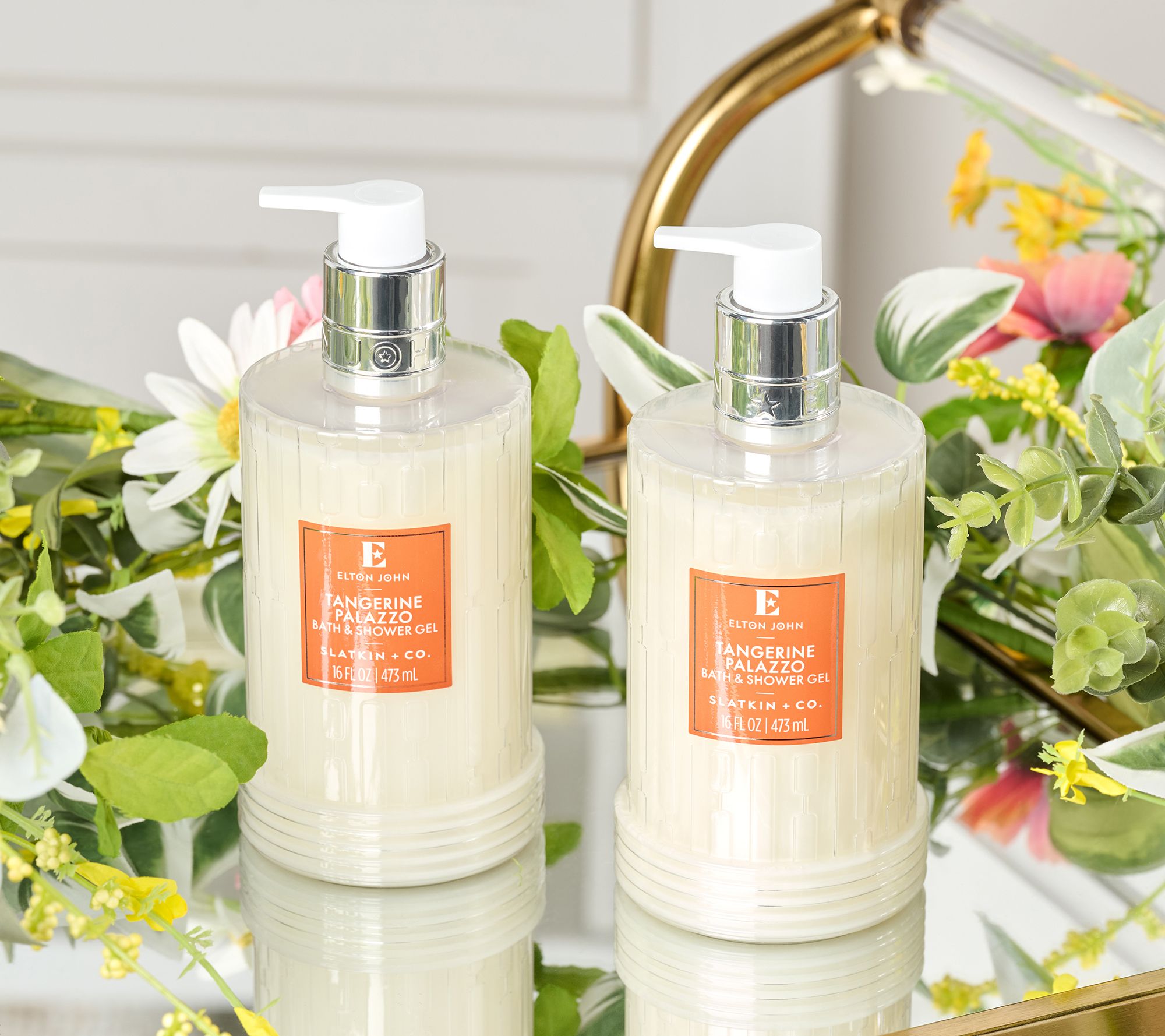 "As Is" Elton John x Slatkin +Co. S/2 Tangerine Body Wash