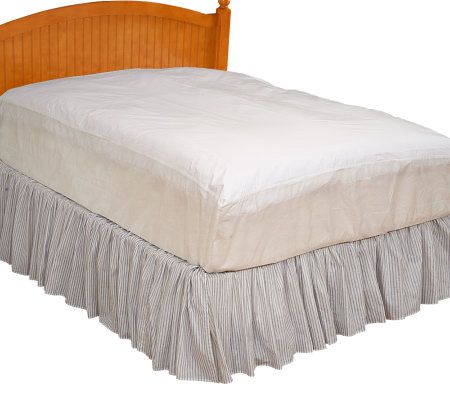 qvc bed skirts