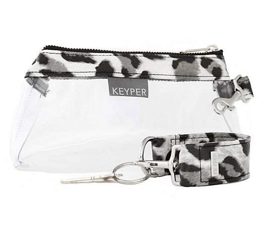 Keyper Two-Piece Keyper & IT Bag Luxe Clear SetSilver
